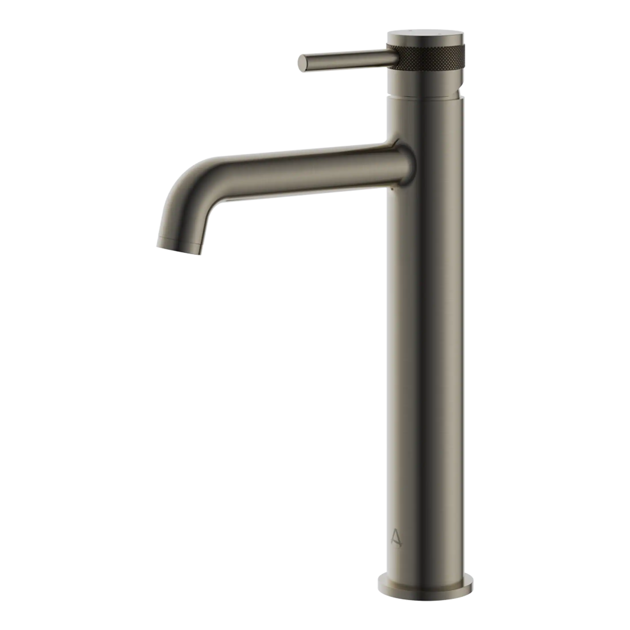 Brushed stainless steel modern kitchen tap with sleek design and sturdy build, ideal for contemporary bathroom or kitchen upgrades. Durable and stylish fixture perfect for enhancing any space.