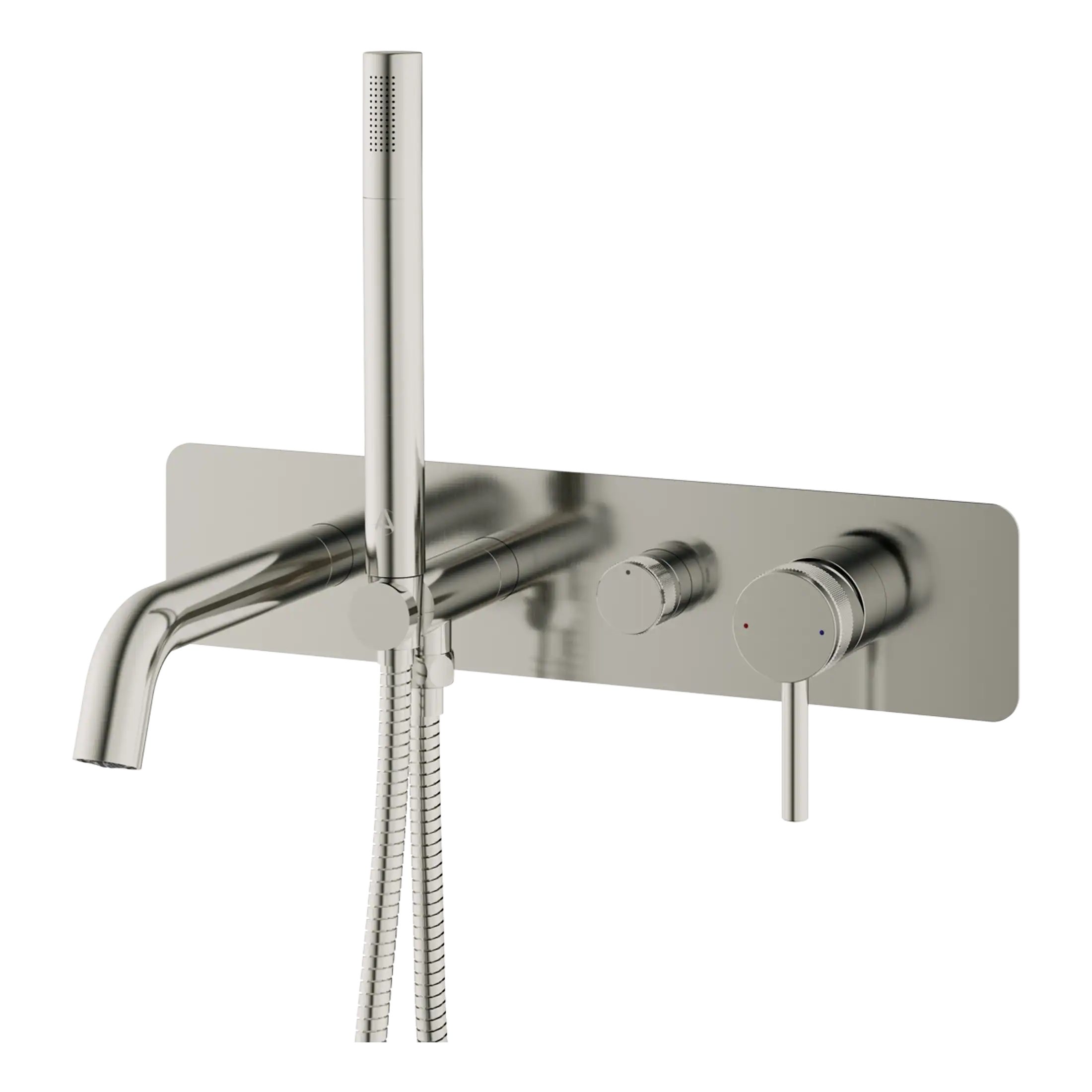 Aqualla Kyloe Wall Mounted Bath Shower Mixer Tap With Kit