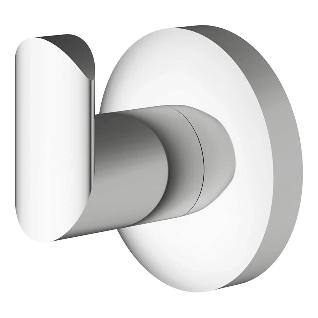 Sleek modern chrome bathroom tap with minimalist design, ideal for contemporary bathrooms and ensuring a stylish, efficient water flow.