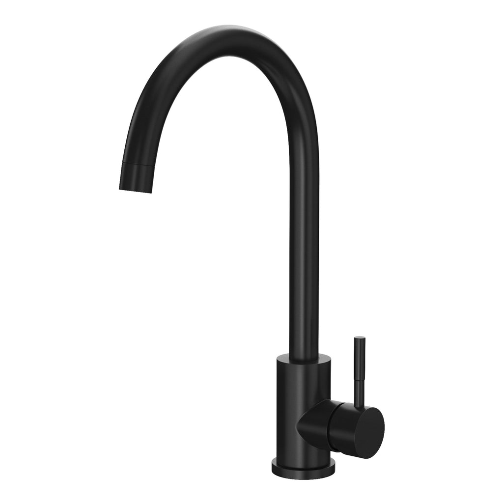 Scudo Manhattan Kitchen Mixer Tap, Matt Black