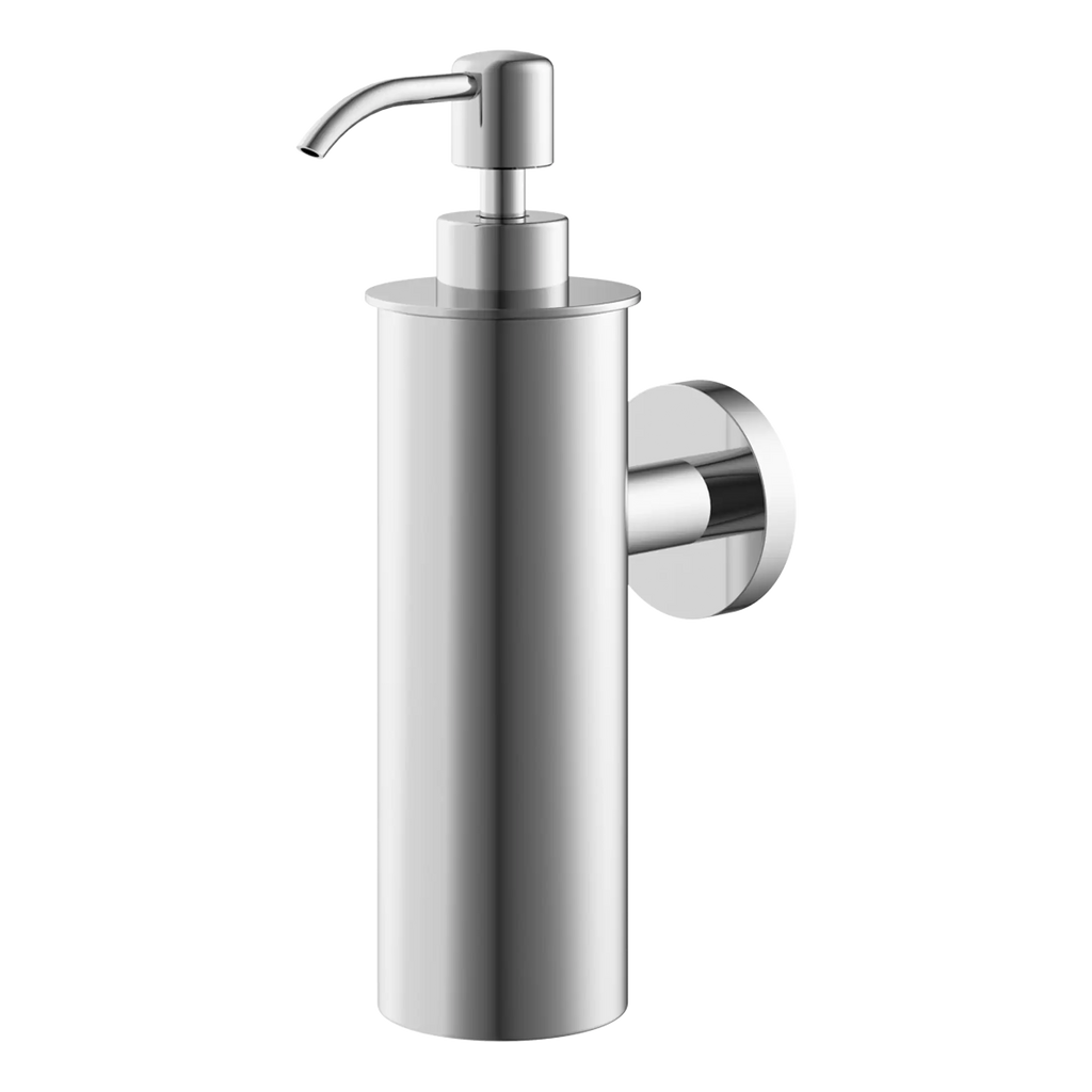 Sleek stainless steel bathroom soap dispenser with pump, perfect for modern Restrooms, designed for convenience and hygiene. Fit for various bathroom styles, enhances clean aesthetic.