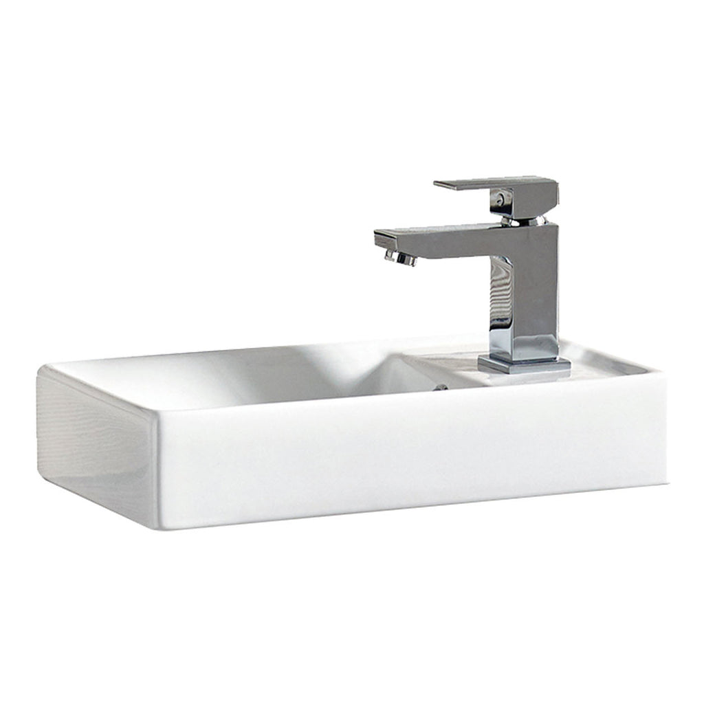 Scudo Lanza 400mm Wall Hung Cloakroom Vanity Unit With Basin