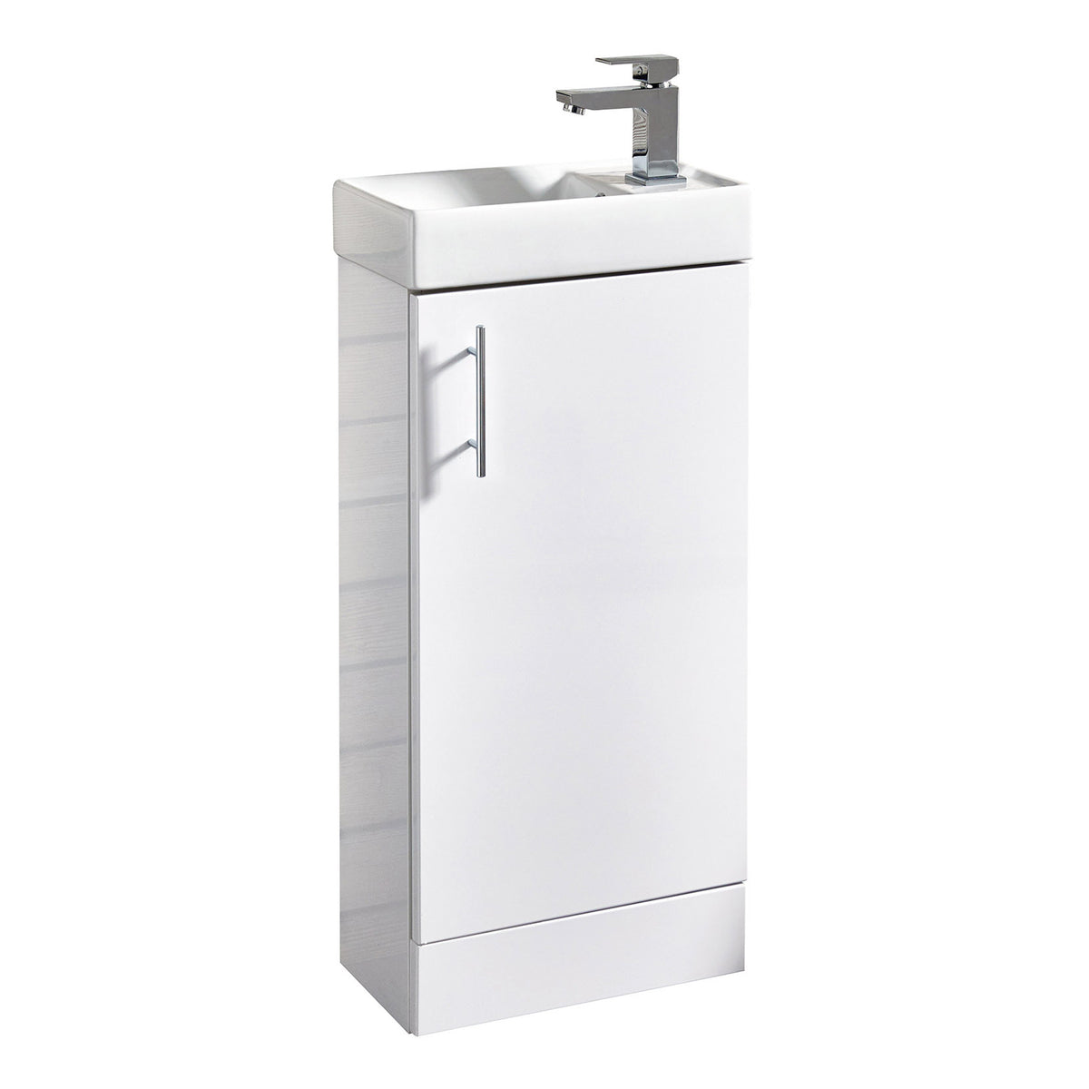 Scudo Lanza 400mm Floor standing Cloakroom Vanity Unit With Basin