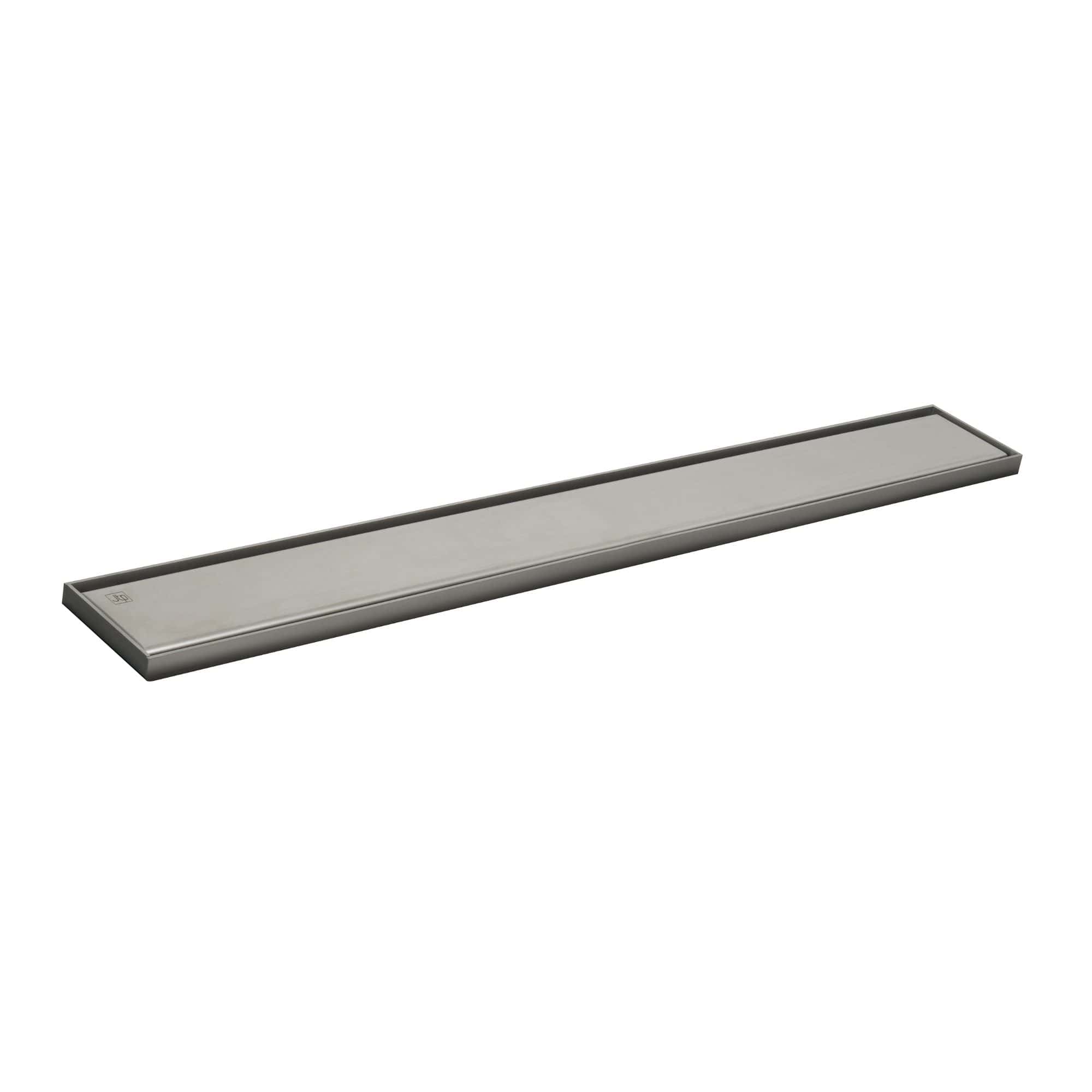 Sleek stainless steel bathroom drain cover with modern design, ideal for contemporary bathroom renovations and fittings. Perfect for maintaining hygiene and style in your bathroom space.