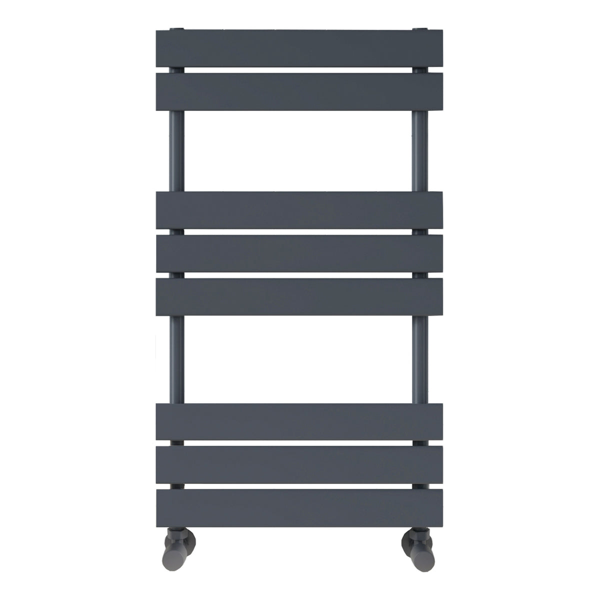 Scudo Life Flat Panel Heated Towel Rail, 800mm x 450mm / Anthracite