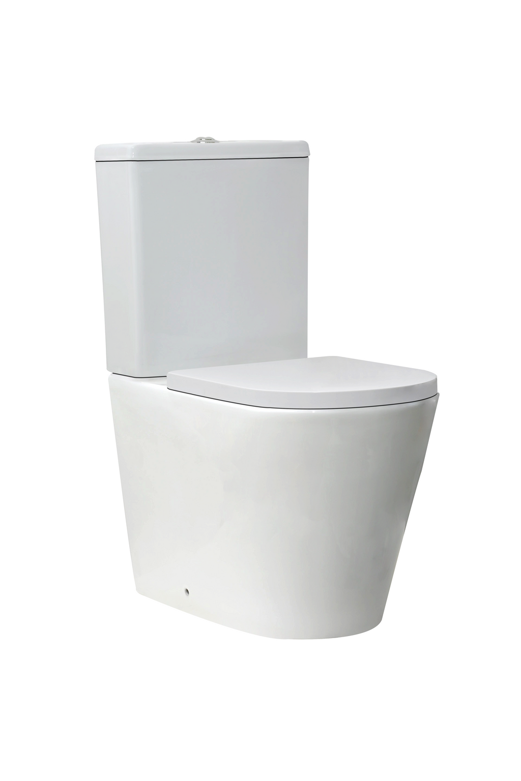 Scudo Linea Rimless Closed Back Close Coupled Toilet With Cistern & Soft Close Seat