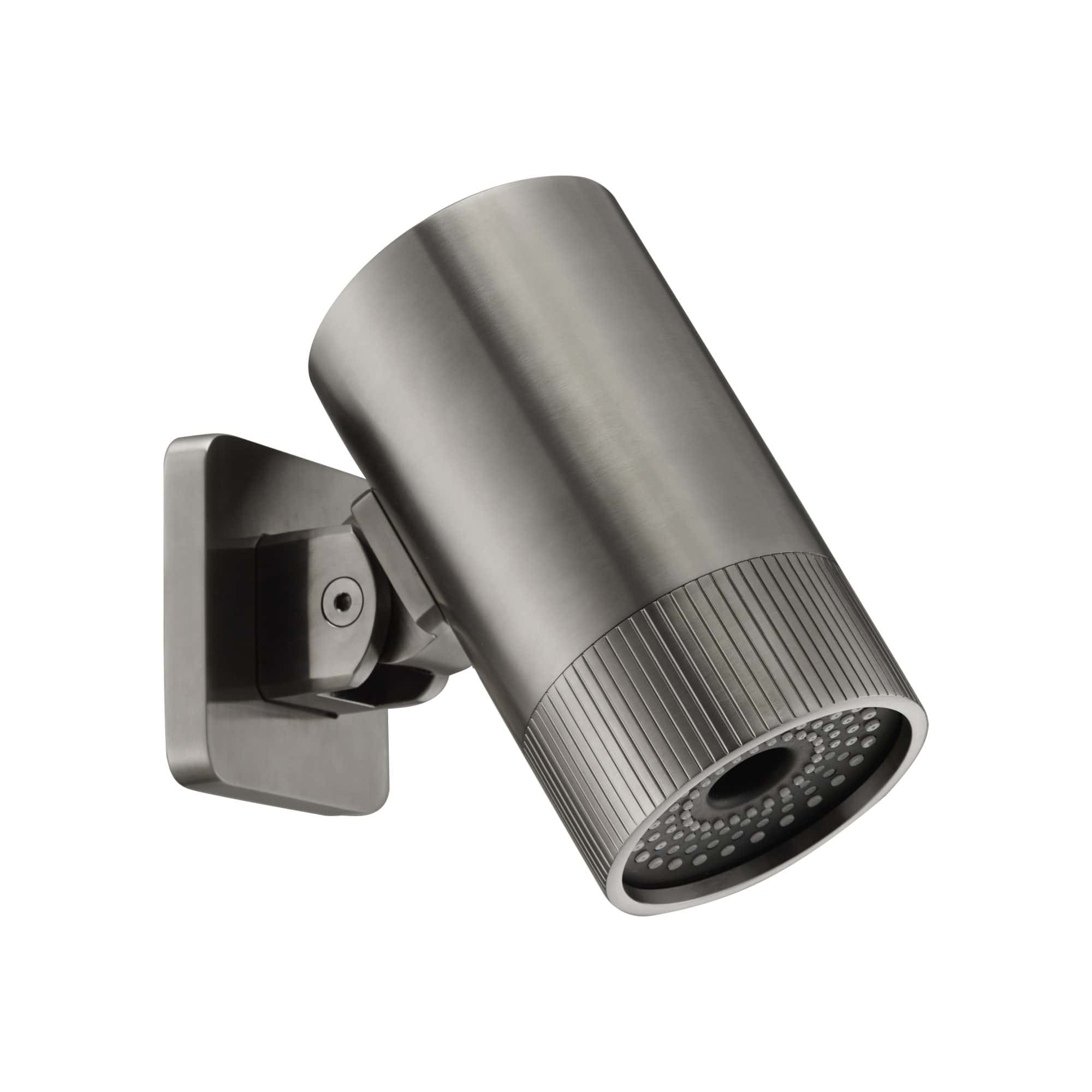 Modern stainless steel bathroom spotlight from Bubly Bathrooms, ideal for contemporary bathroom lighting solutions. Durable and sleek, perfect for enhancing bathroom aesthetics with efficient illumination.