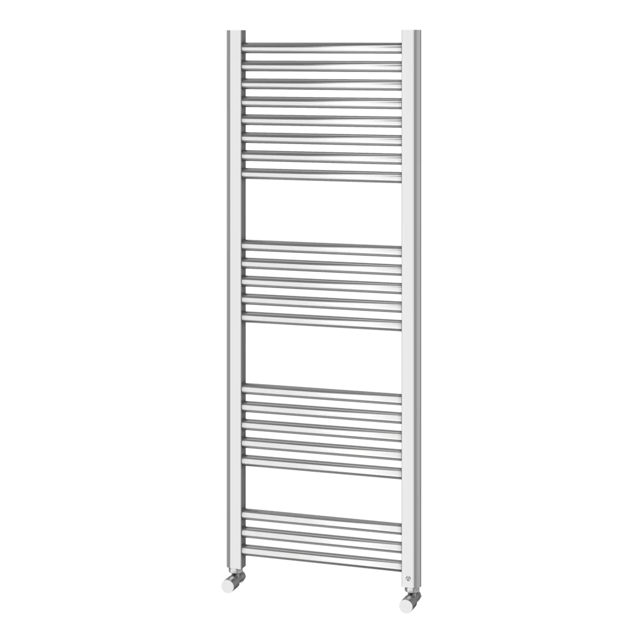 Vertical towel radiator for bathrooms, modern chrome heated towel rail ideal for luxury bathrooms, providing efficient heating and stylish design. Perfect for towel drying and adding contemporary bathroom decor.