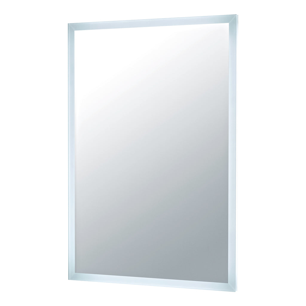 Scudo Mosca Led Mirror With Demister Pad And Shaver Socket