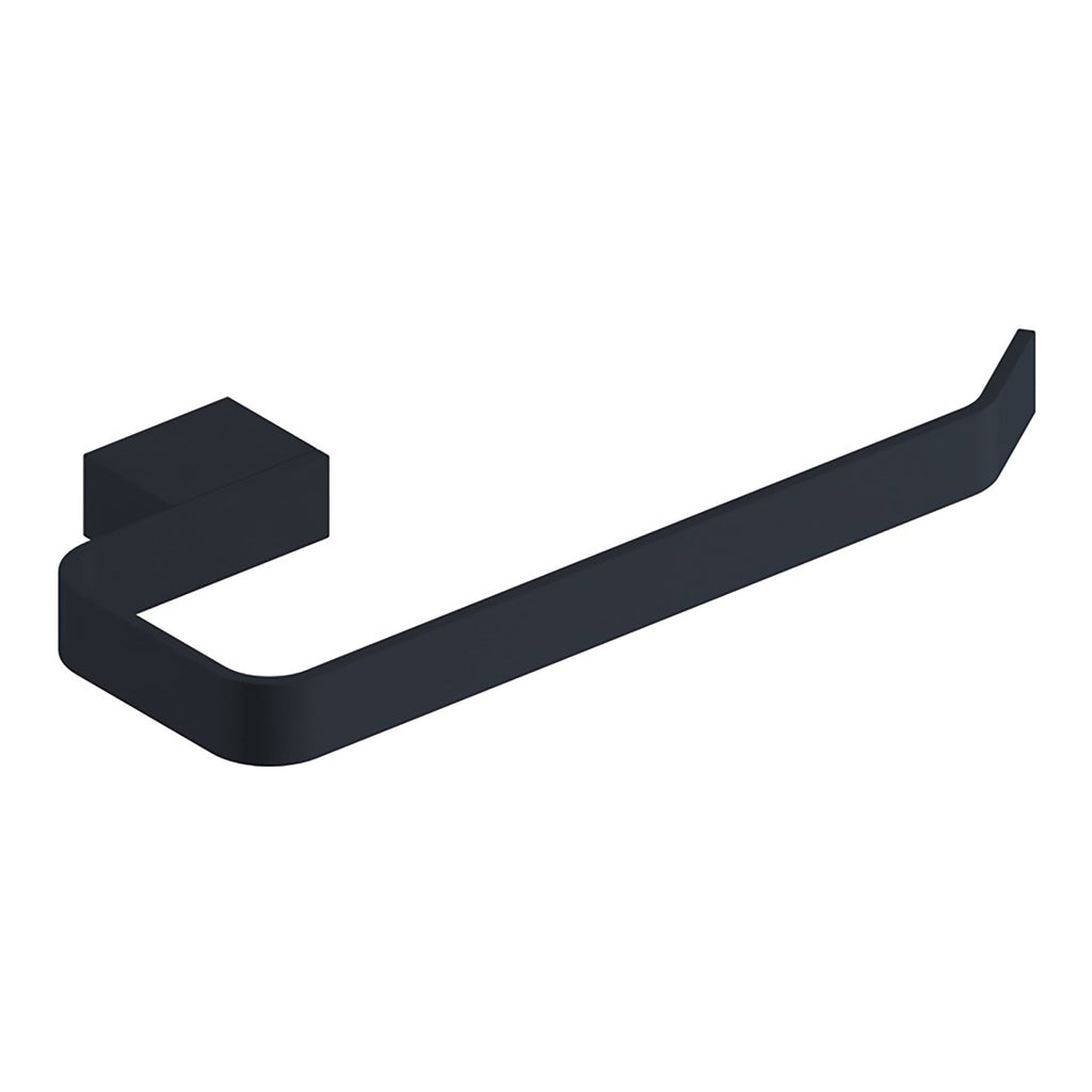 Scudo Mono Towel Ring - Matt Black