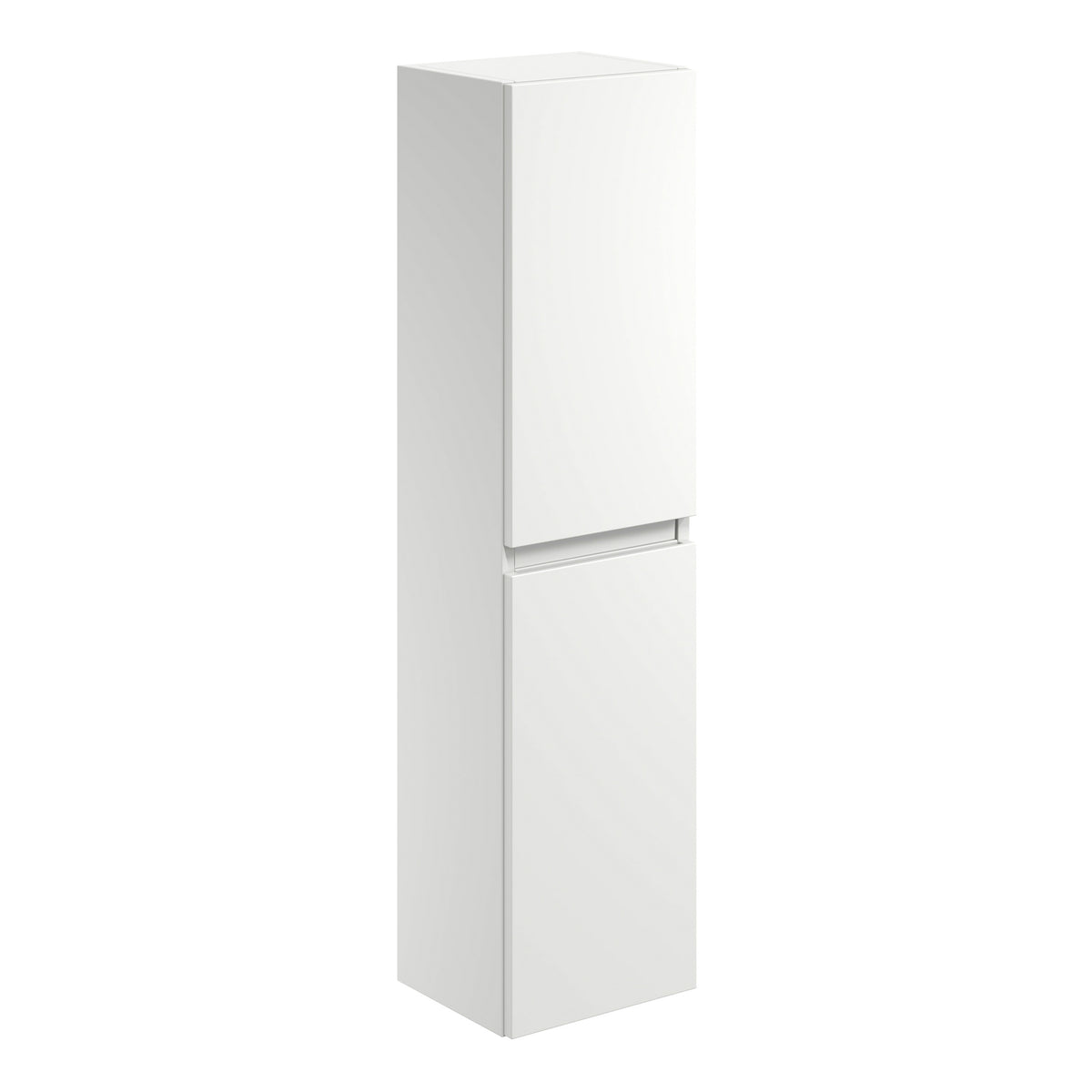 Scudo Muro 1200mm Wall Hung Tall Storage Unit, Gloss White