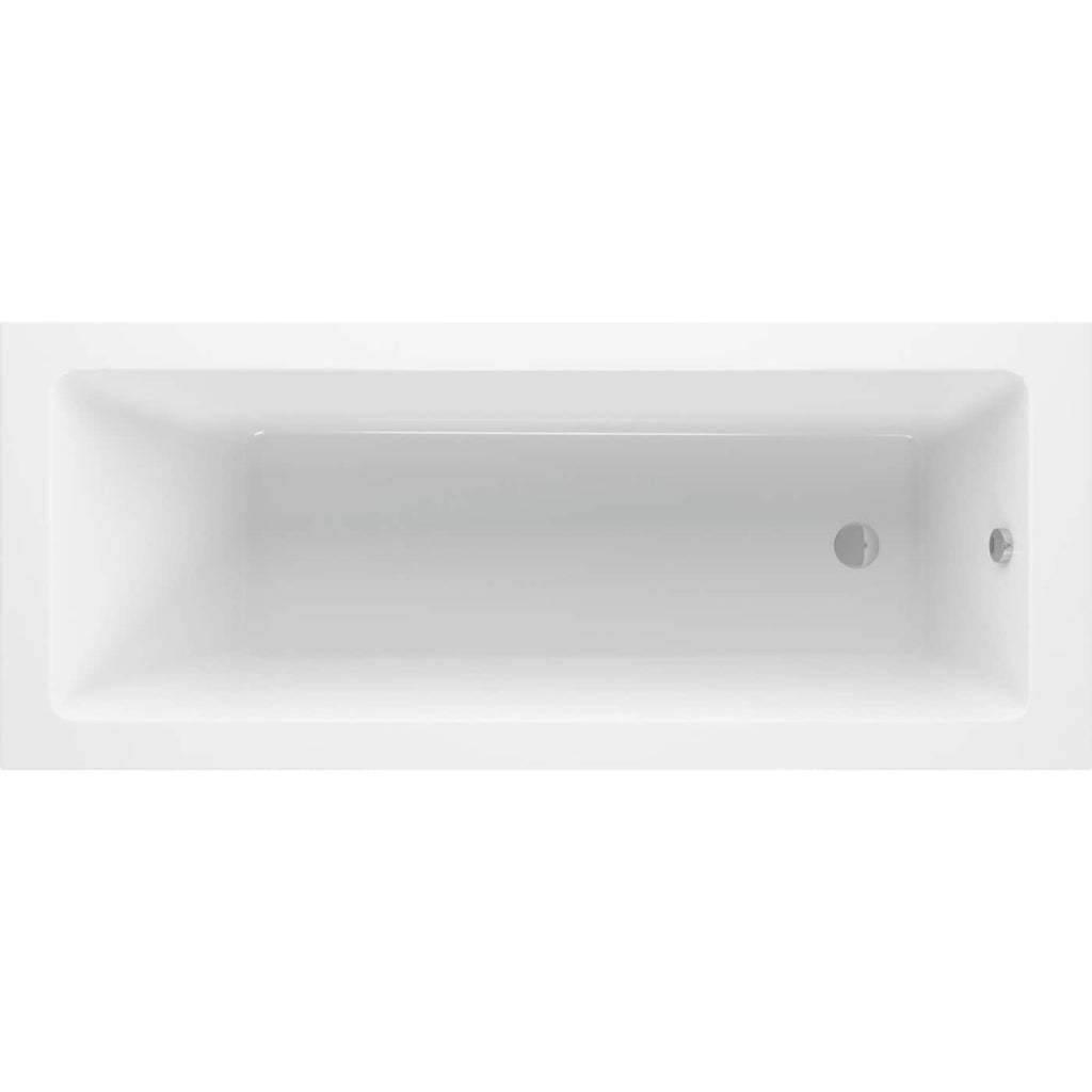 Shower tray with a sleek white finish, designed for modern bathrooms, featuring smooth edges and accessible drain holes. Perfect for creating a stylish and functional shower space.
