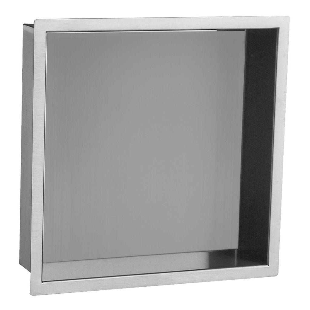 High-quality stainless steel bathroom access panel with sleek, modern design for concealment and easy installation. Perfect for bathroom renovations and ventilation needs.