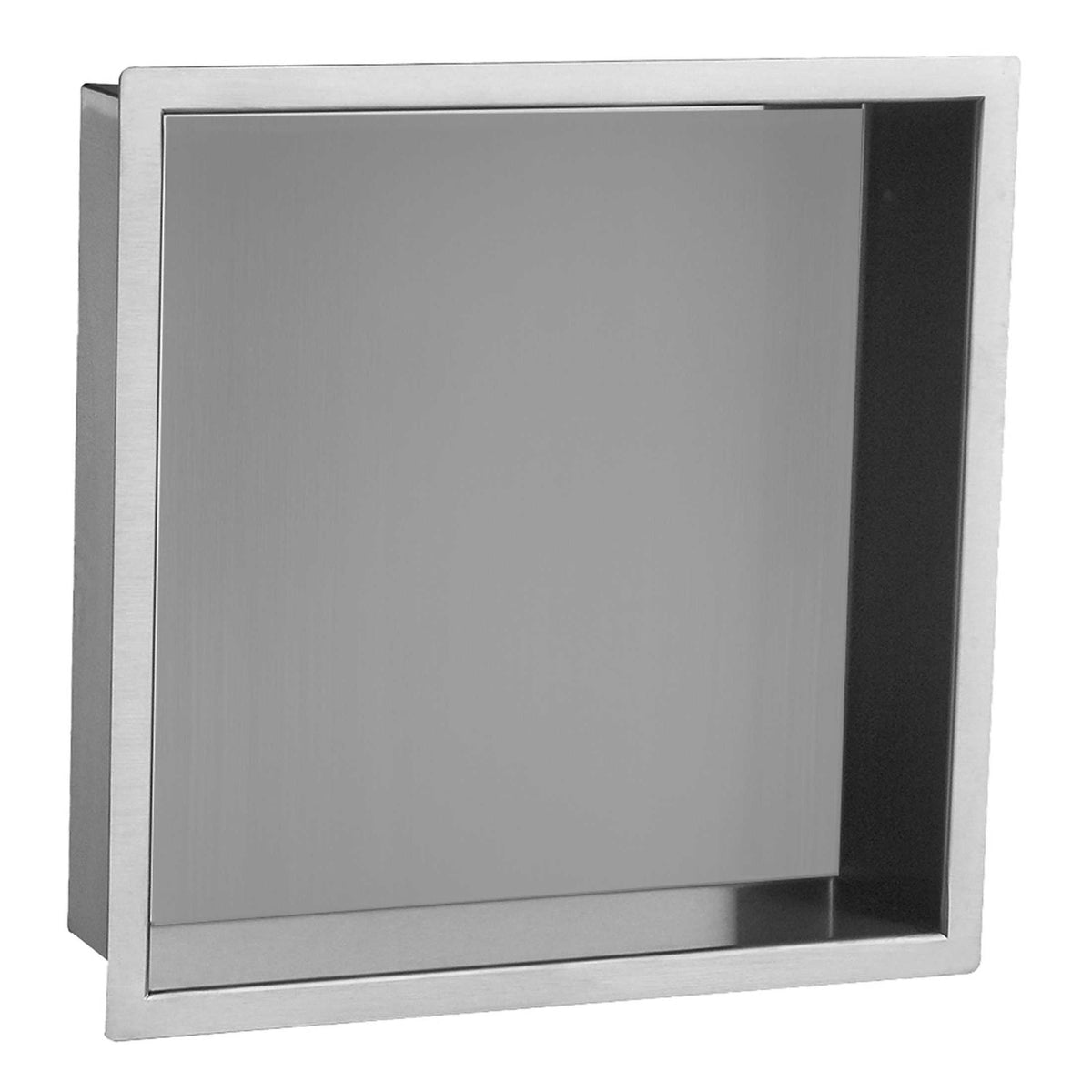 High-quality stainless steel bathroom access panel with sleek, modern design for concealment and easy installation. Perfect for bathroom renovations and ventilation needs.