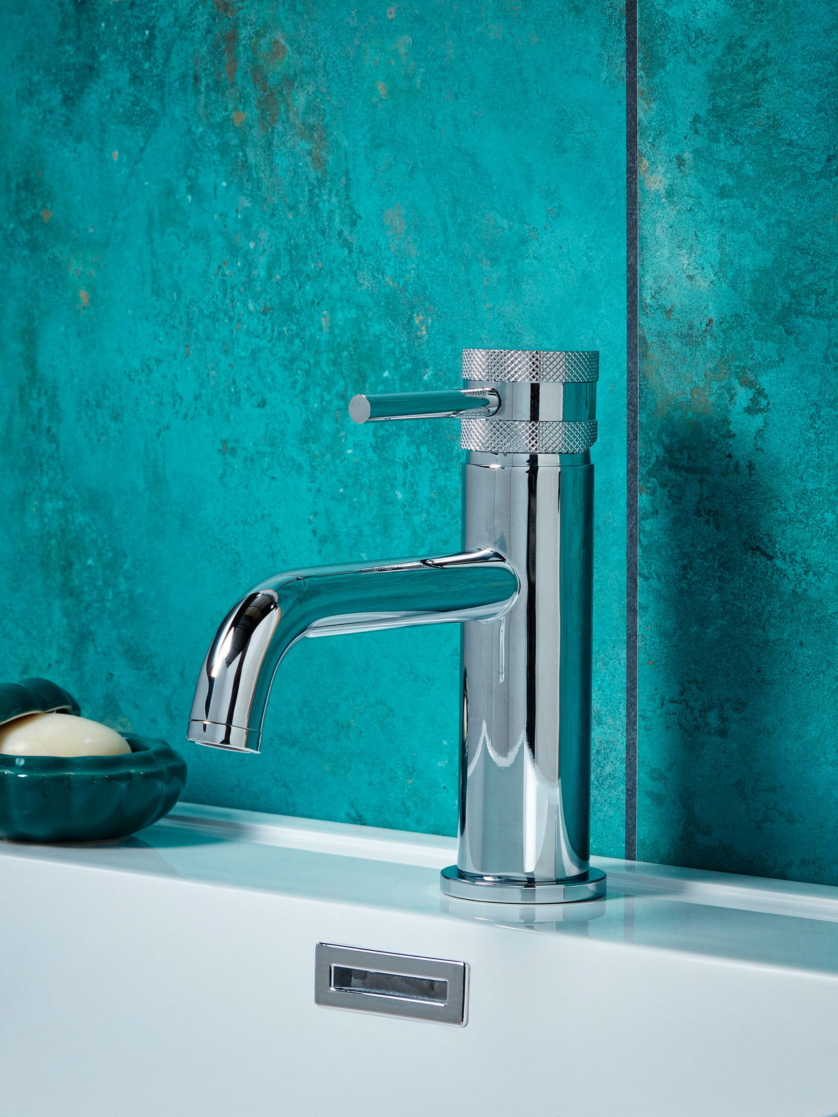 Scudo Core Mono Basin Mixer Tap - lifestyle