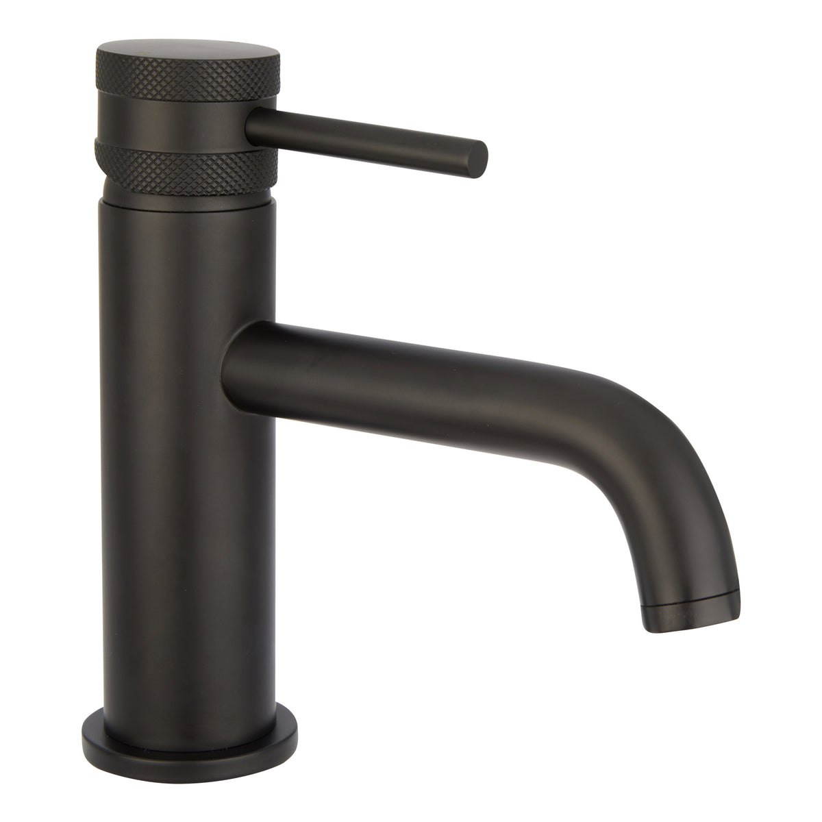 Scudo Core Mono Basin Mixer Tap, Matt Black