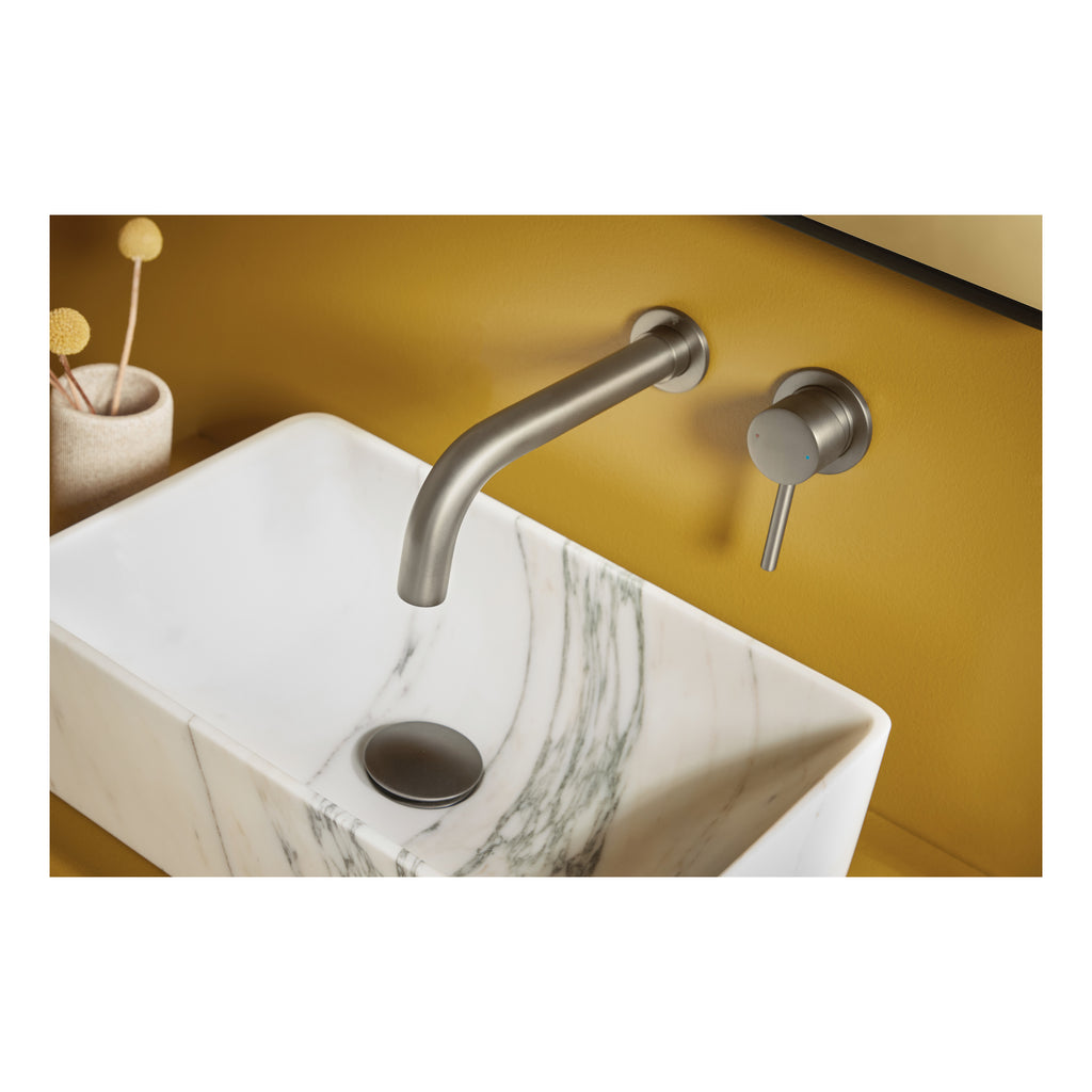 Scudo Core Wall Mounted Basin Tap - lifestyle