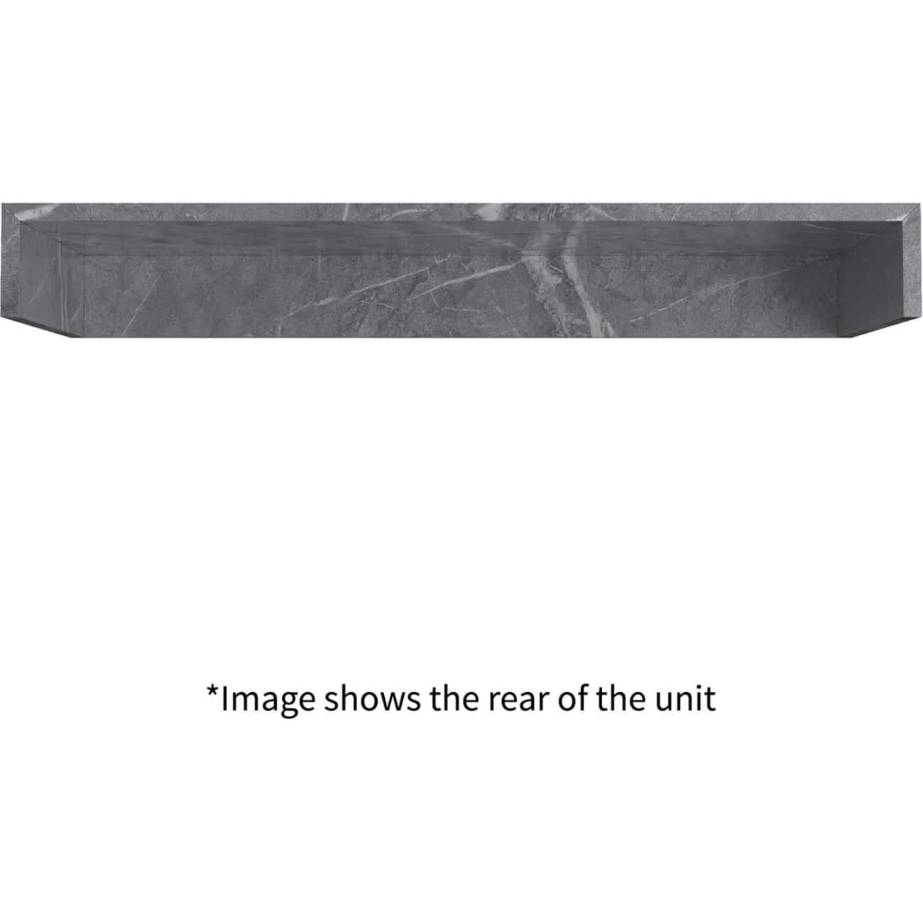 Grey marble bathroom shelf, modern grey marble wall shelf, bathroom accessories, sleek marble bathroom decor, wall-mounted marble shelf for bathrooms.