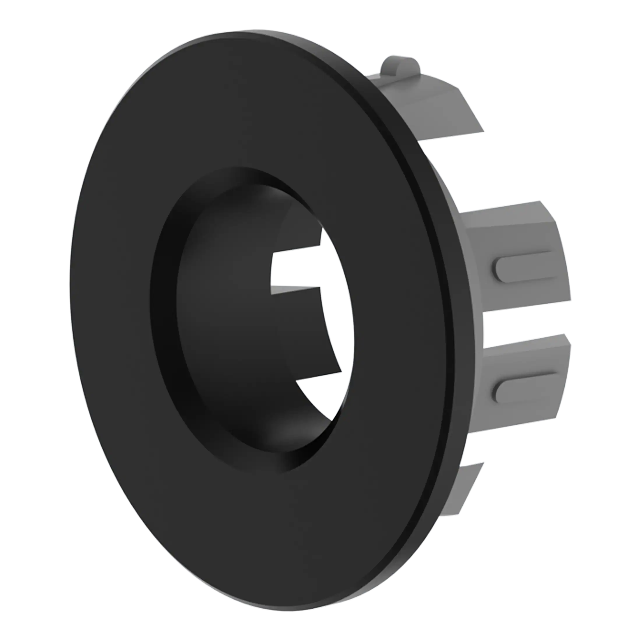 Chain wheel cassette bike part for gear shifting, black and grey cycling component.