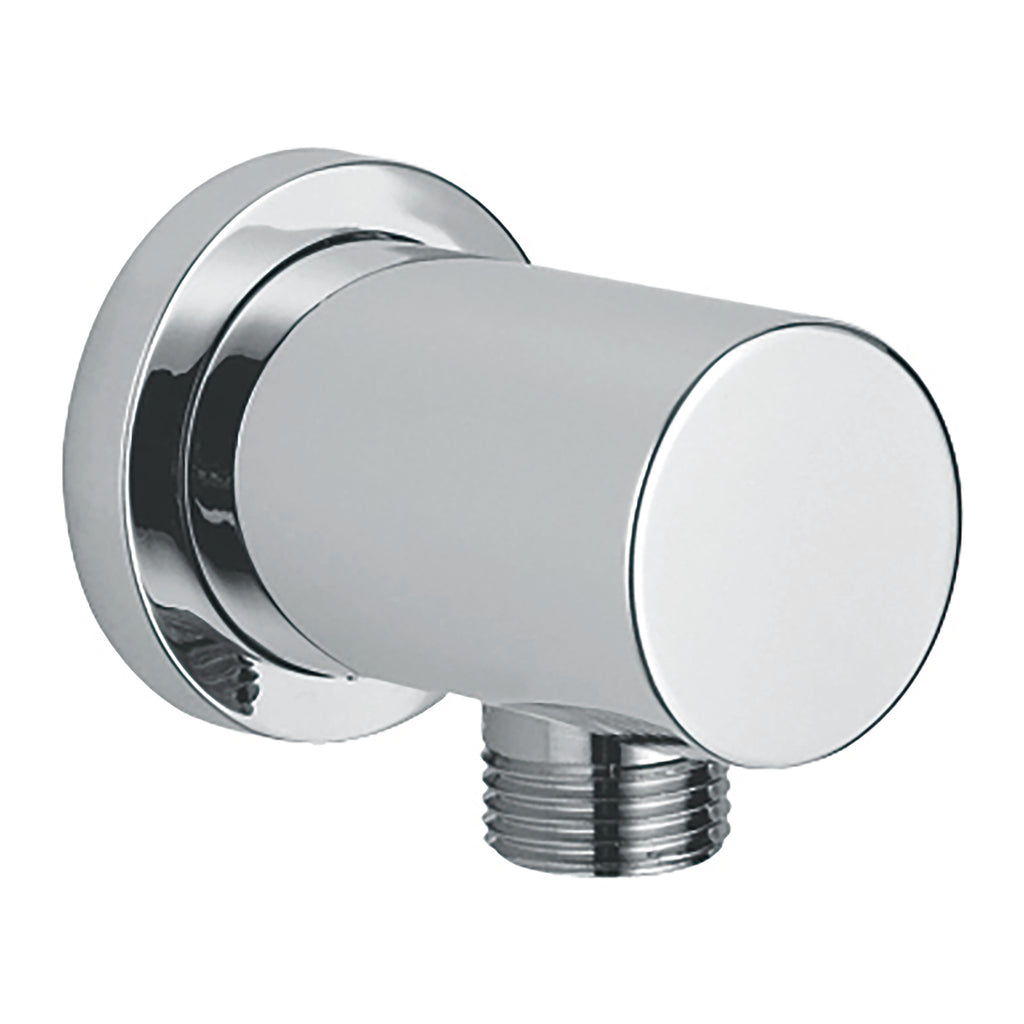 Scudo Round Outlet Elbow, Chrome