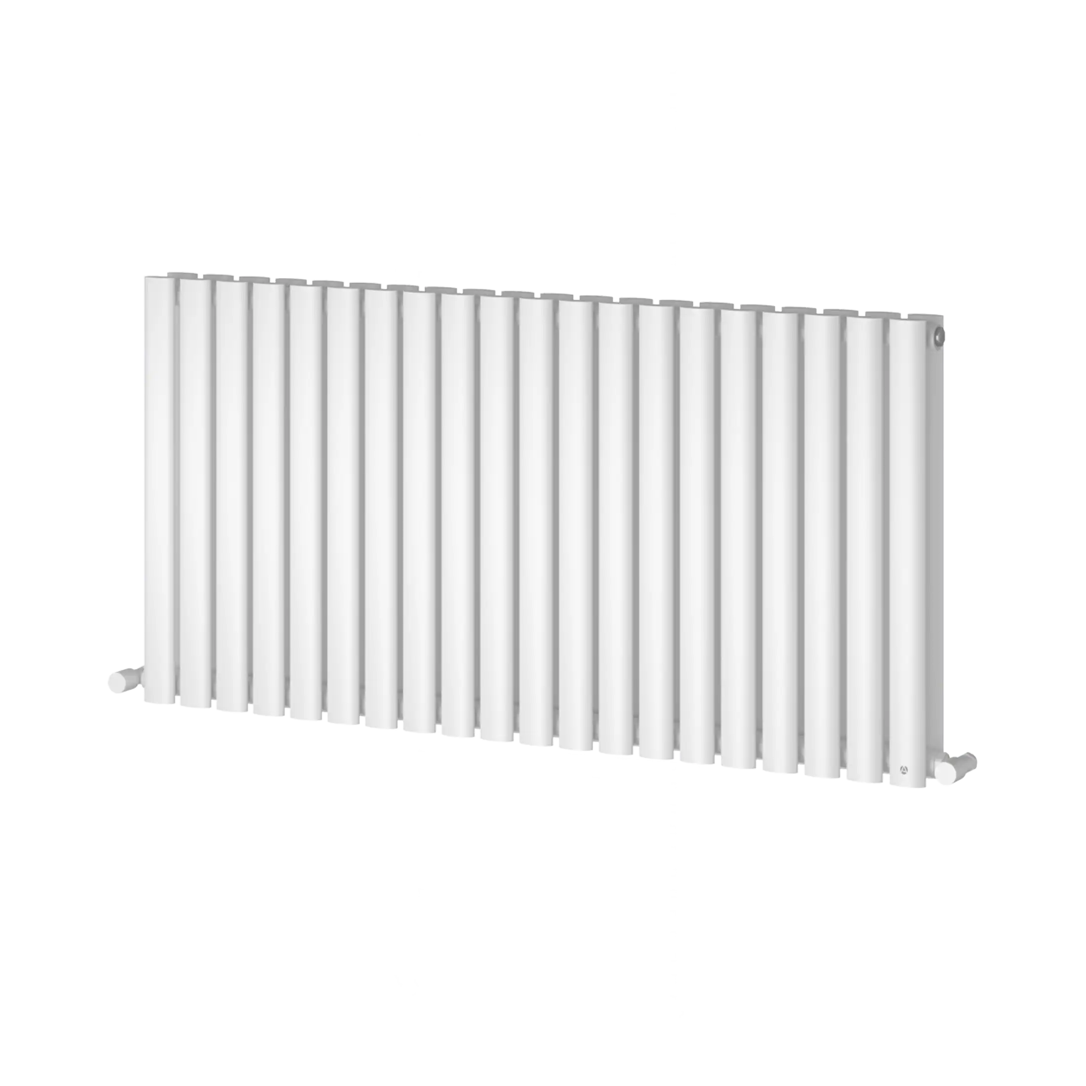 Radiator for bathroom heating in white, modern compact design, ideal for heating small to medium-sized spaces, can be used in home or commercial bathrooms.