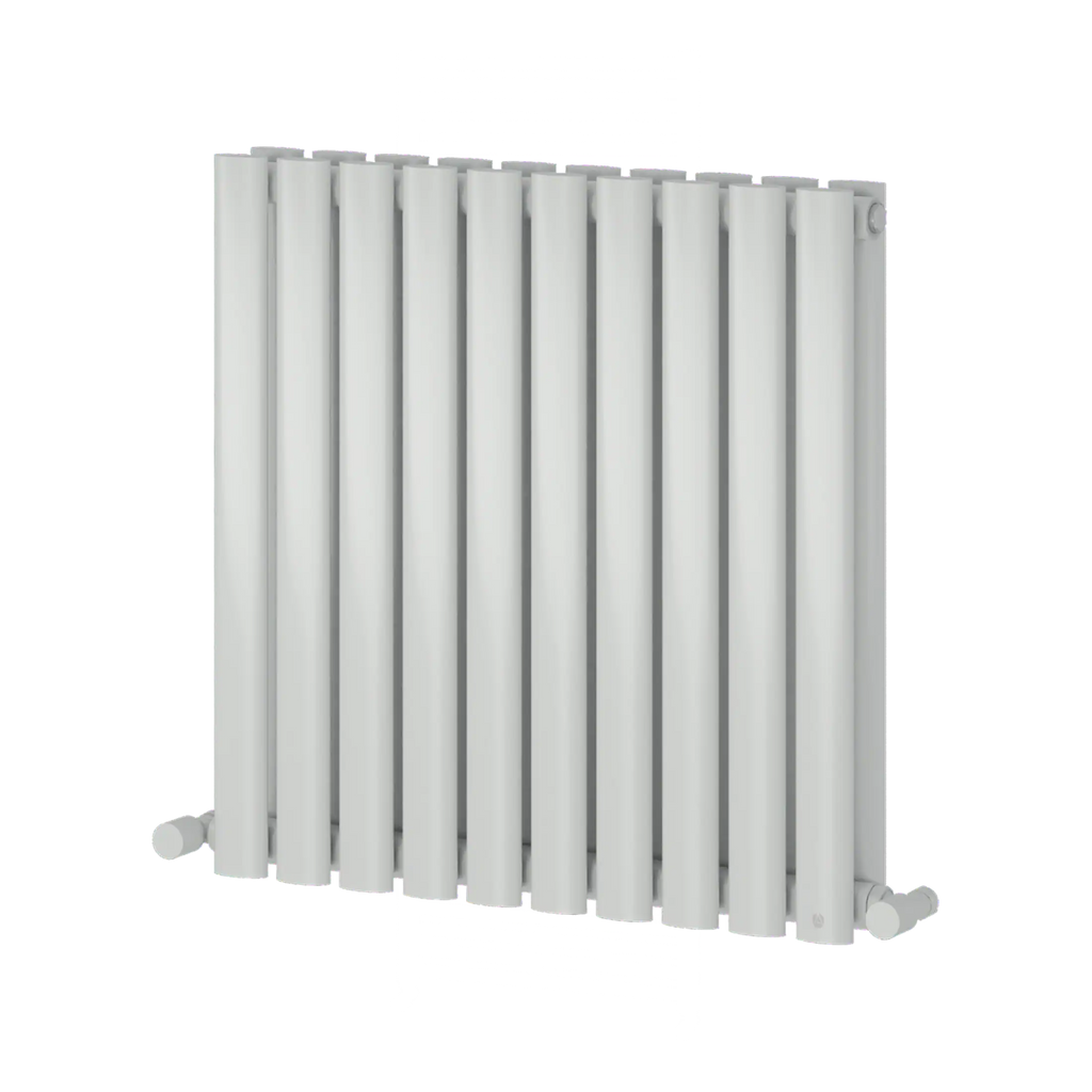 Radiator for bathroom heating, white vertical panel radiator with multiple columns, modern bathroom central heating radiator designed for home heating solutions.