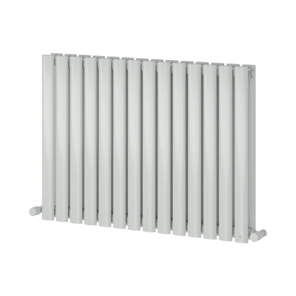 Modern white radiator suitable for bathroom heating and radiator installation in residential spaces.