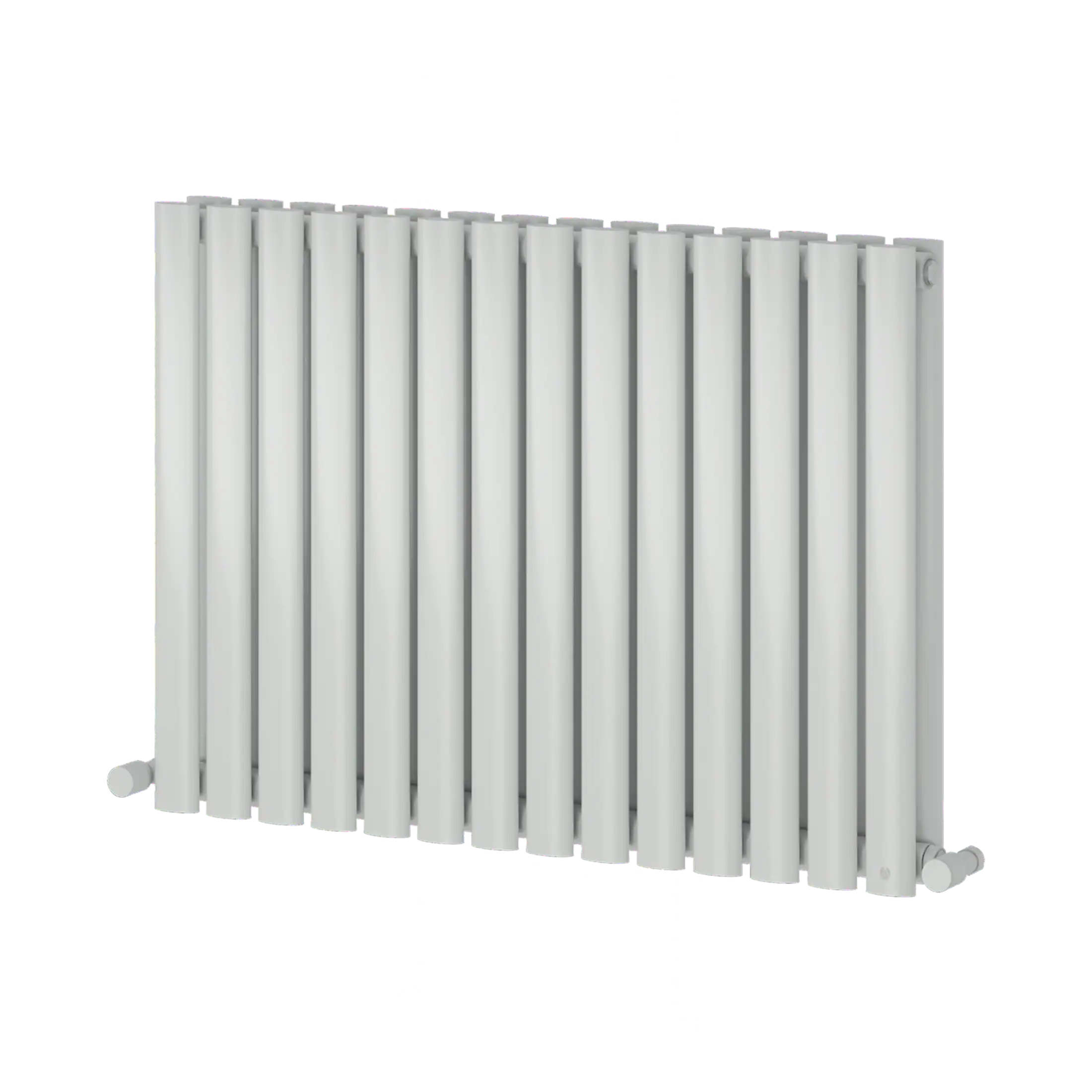 Modern white radiator suitable for bathroom heating and radiator installation in residential spaces.