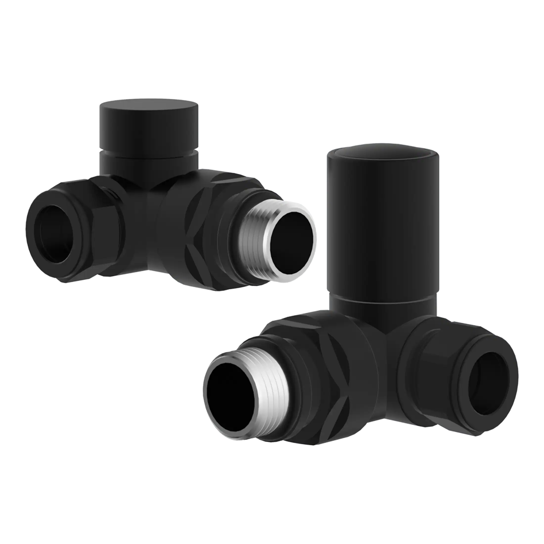 Aqualla Round Corner Radiator Valves