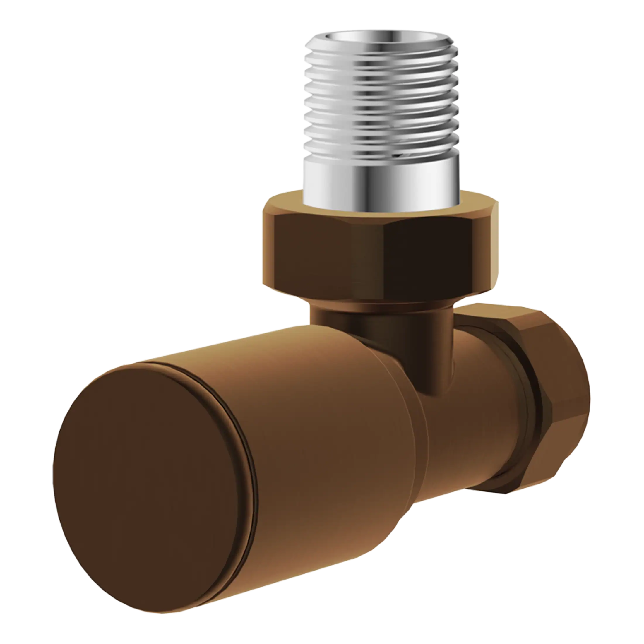 Aqualla Round Angled Radiator Valves