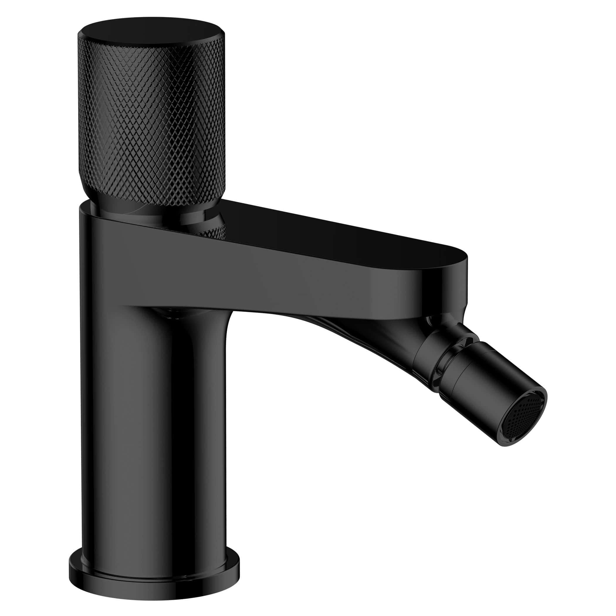 Sleek black bathroom tap with modern matte finish, ideal for contemporary bathroom designs. Durable and stylish, perfect for kitchen and bathroom sink fixtures.