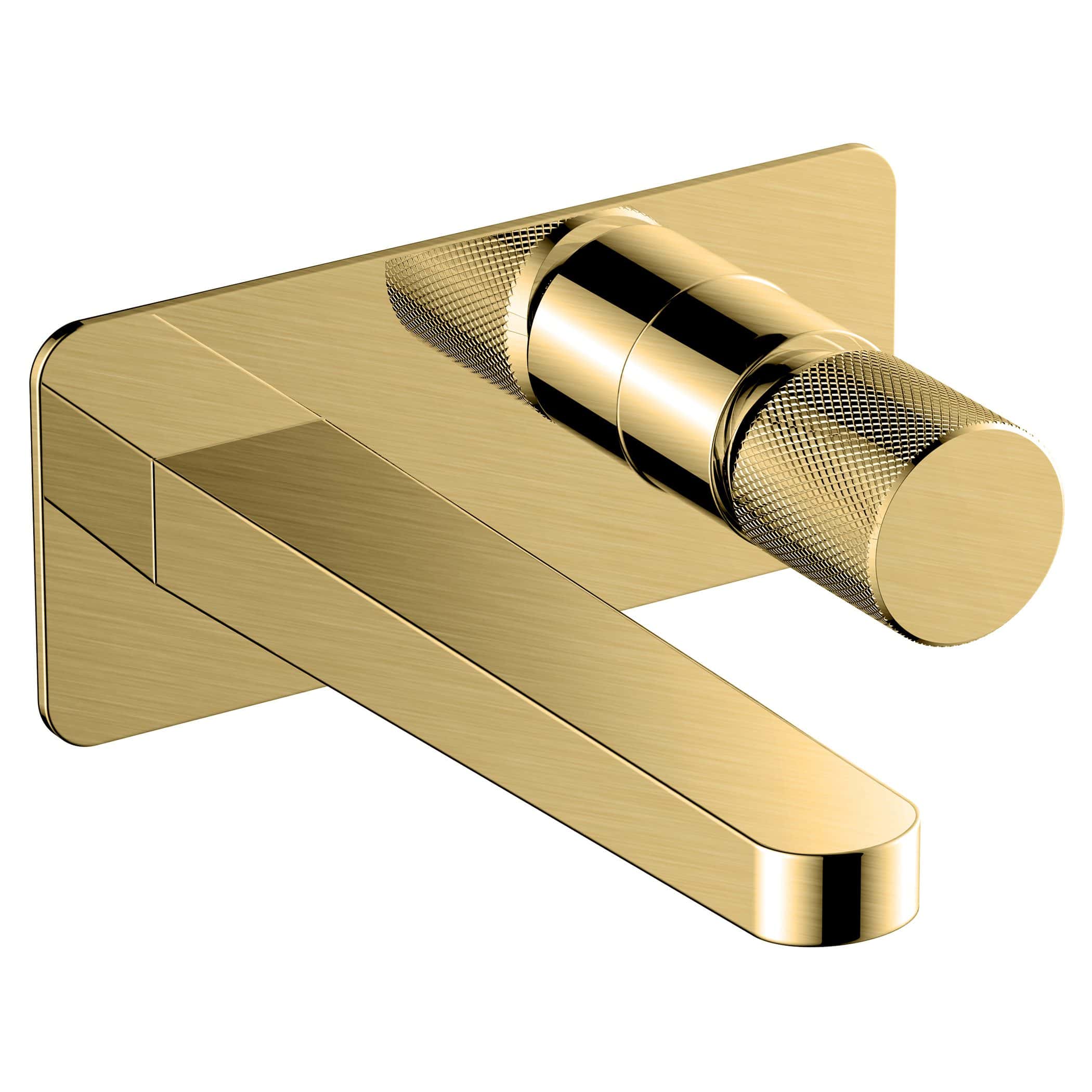 Luxurious gold bathroom tap with sleek modern design, perfect for elegant bathroom renovations and adding a touch of sophistication.