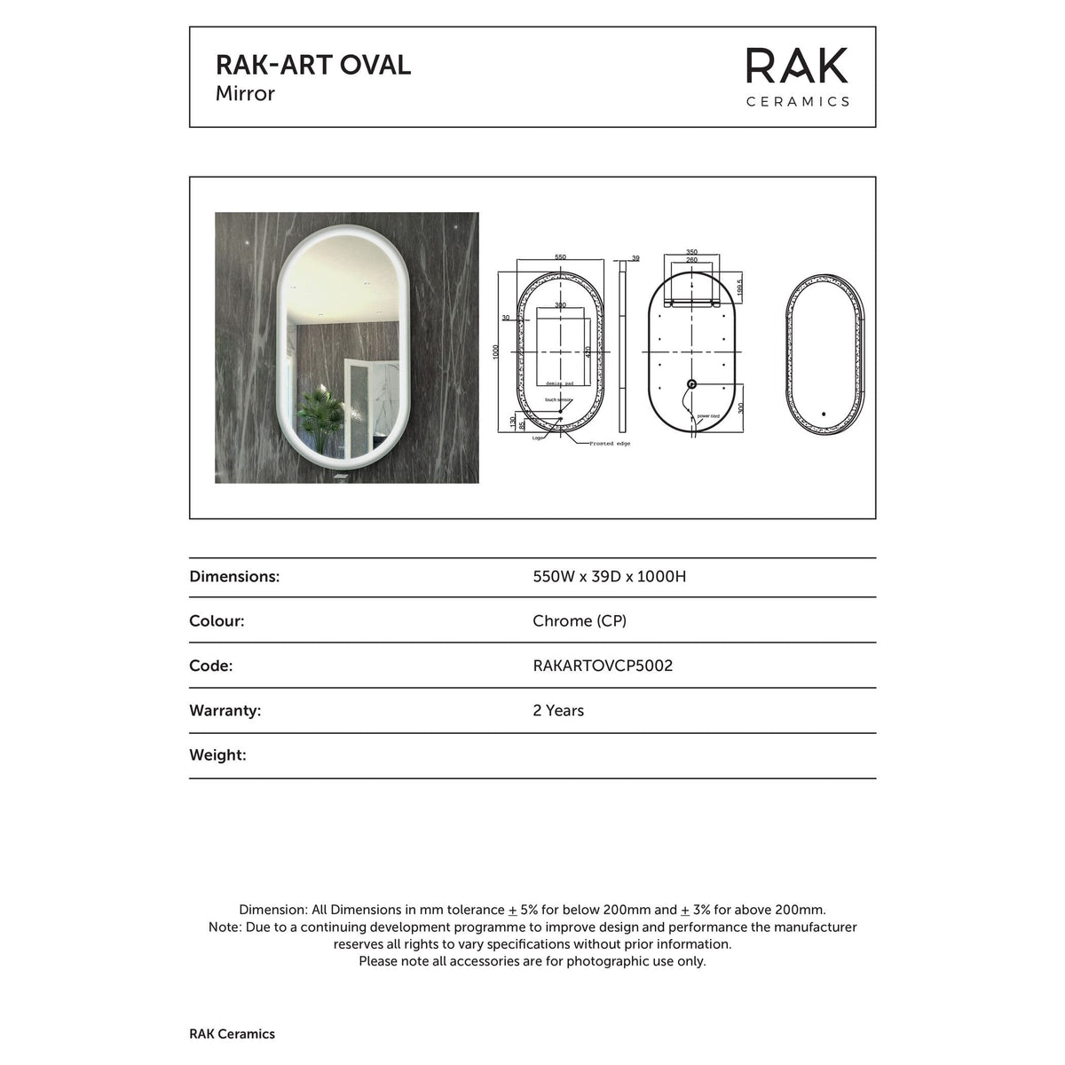 Sleek oval bathroom mirror with chrome finish, ideal for modern bathrooms, featuring LED lighting and custom measurements. Perfect for contemporary bathroom décor.