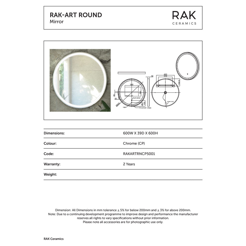 Reflective round mirror with LED lighting, mounted on a textured wall, showcasing sleek modern bathroom decor.