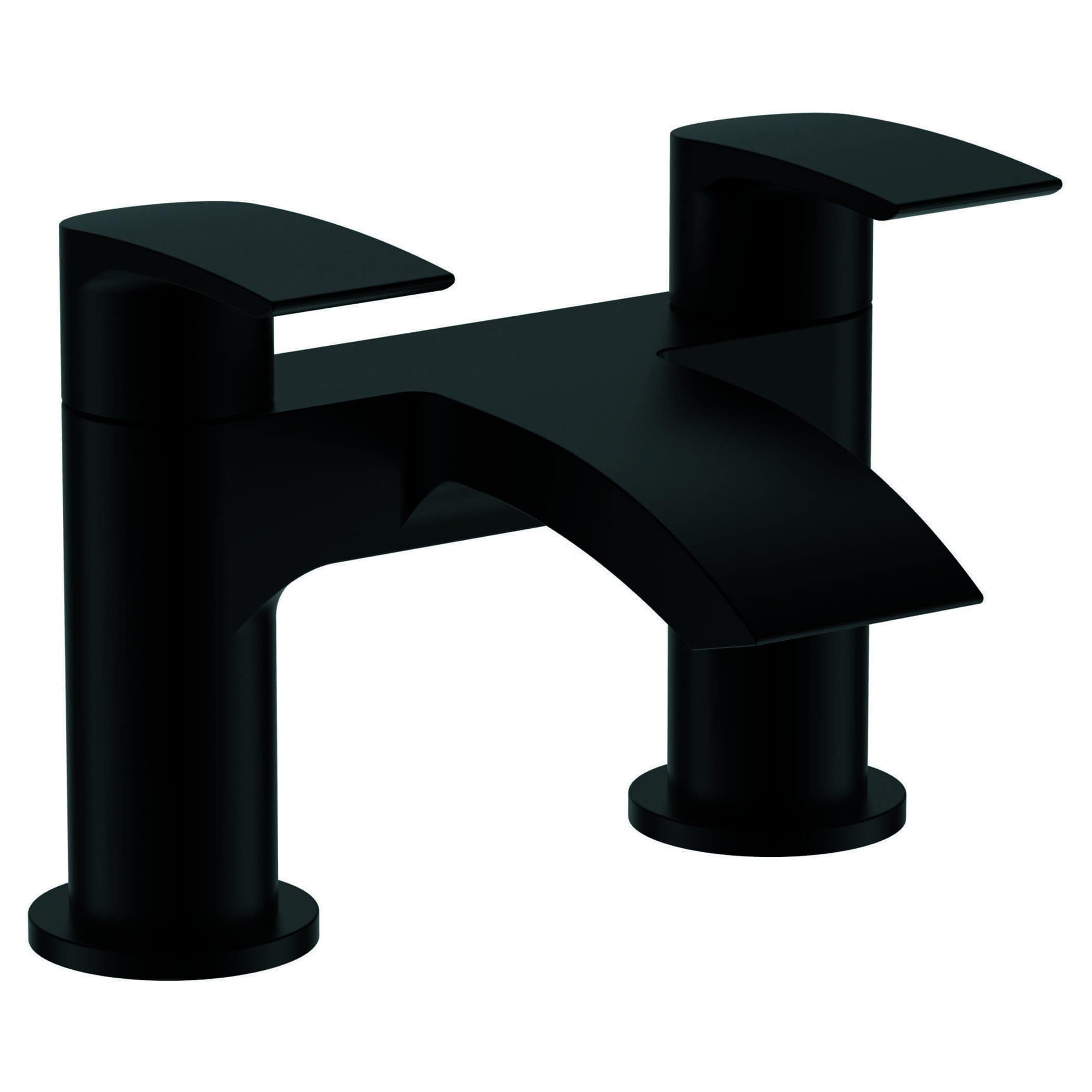 Sleek black bathroom mixer tap with modern design, perfect for contemporary bathrooms and basins. Crafted for durability and style, ideal for enhancing your bathroom decor.