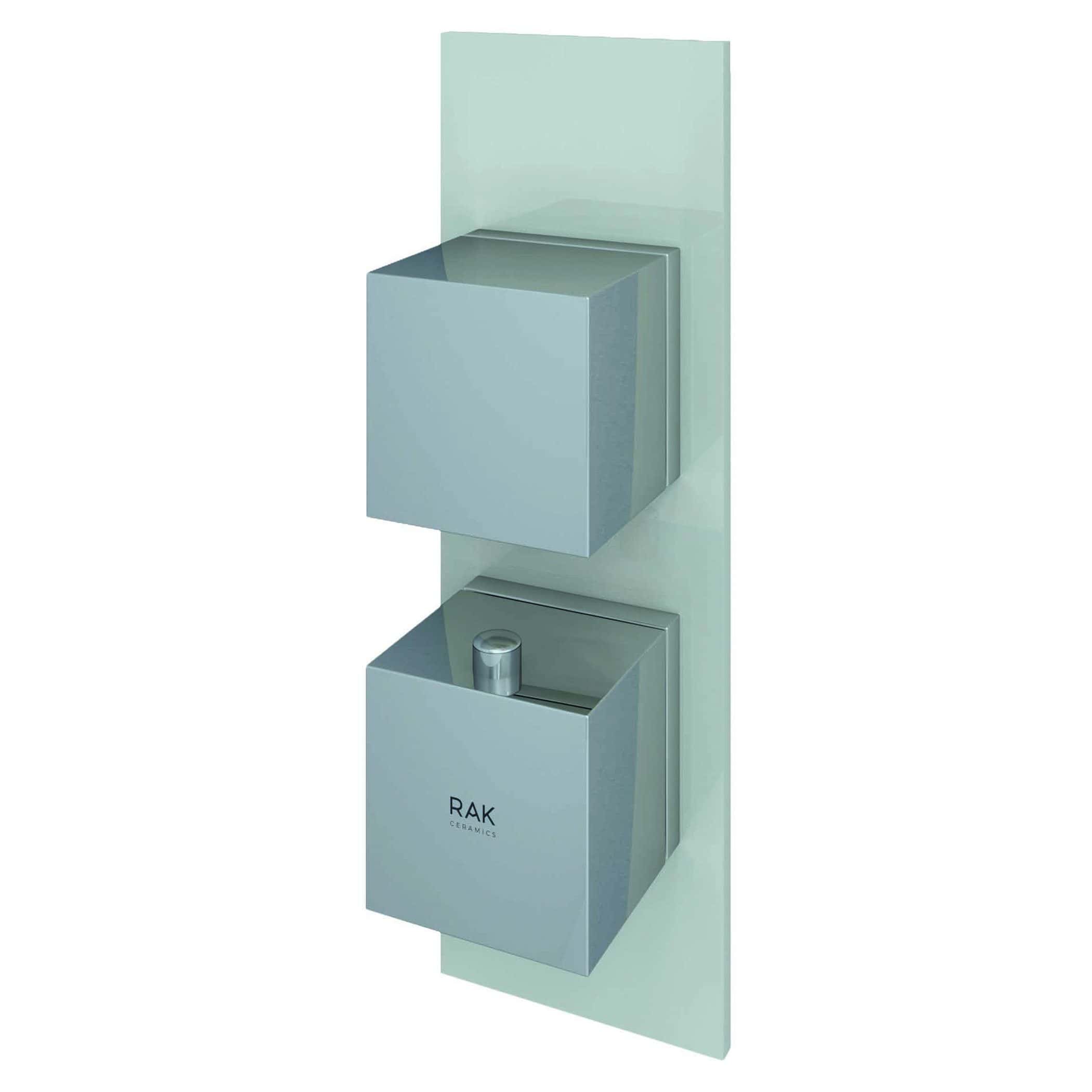 Sleek modern bathroom wall mounted storage boxes in light grey, ideal for organising toiletries and essentials in contemporary Bubly Bathrooms designs.
