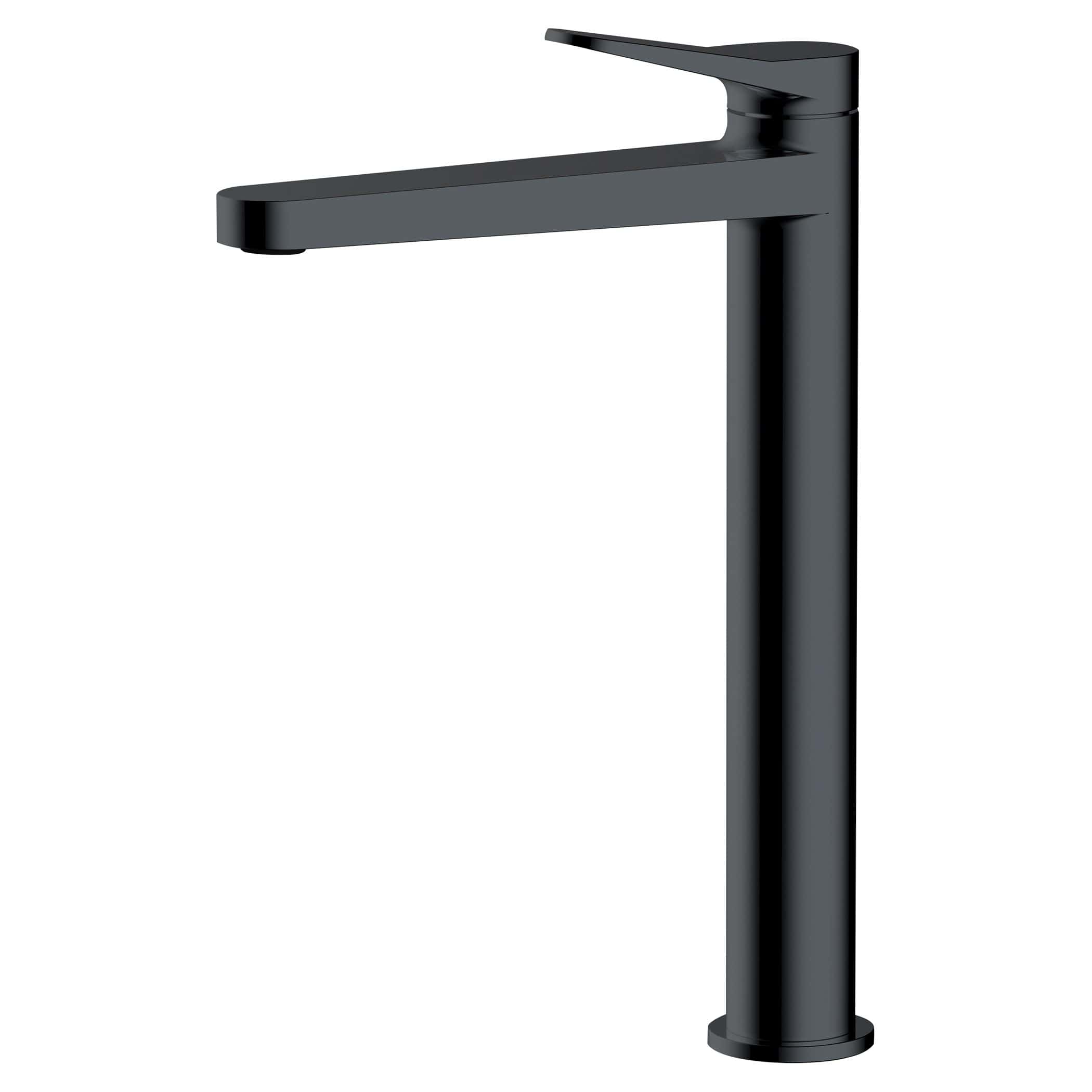 Modern black bathroom tap with sleek design, ideal for contemporary bathroom renovation, high-quality finish, and durable material, perfect for stylish bathrooms.