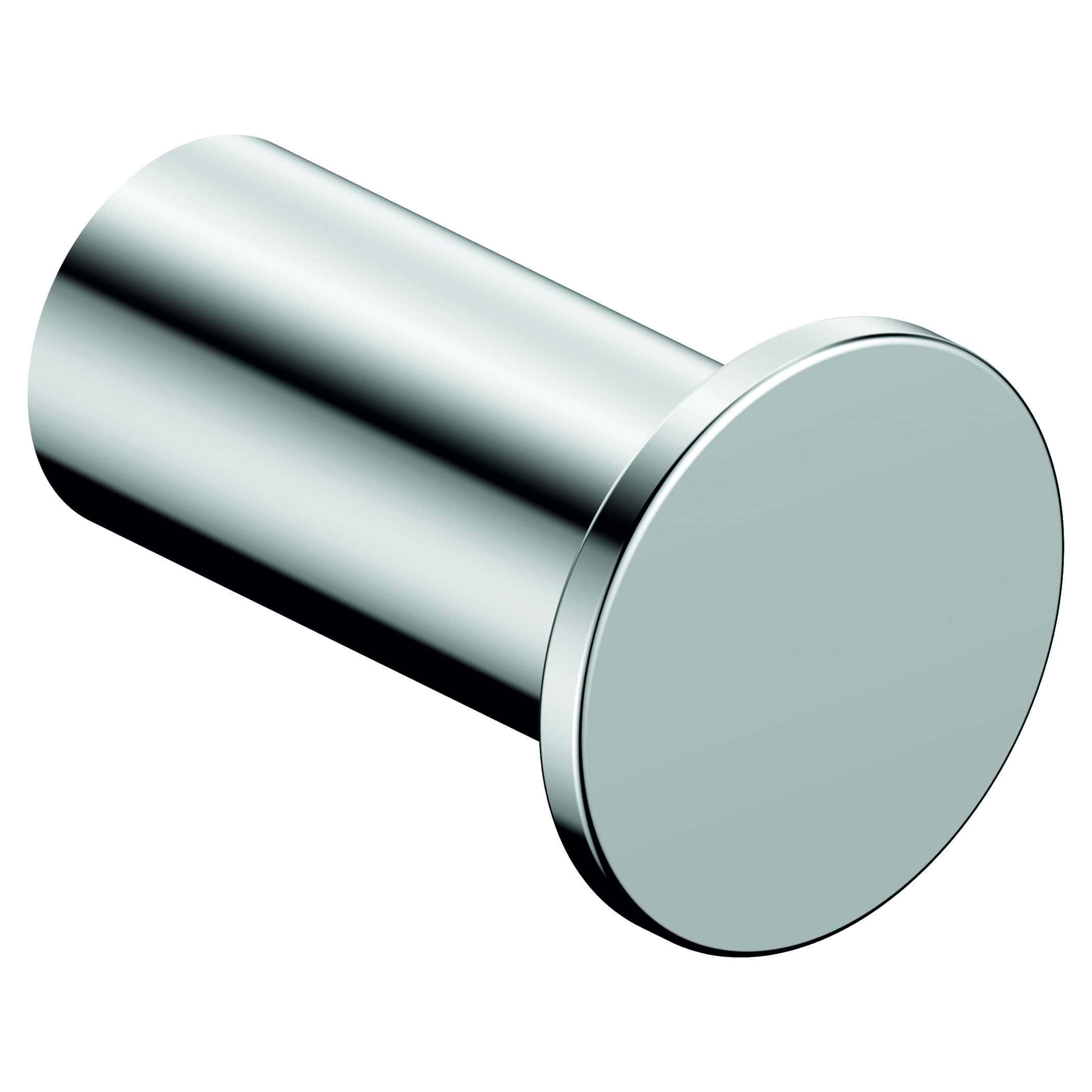 Polished chrome bathroom cabinet door handle, modern and sleek design for luxury bathroom décor, durable metal finish, ideal for contemporary bathrooms, Bubly Bathrooms.