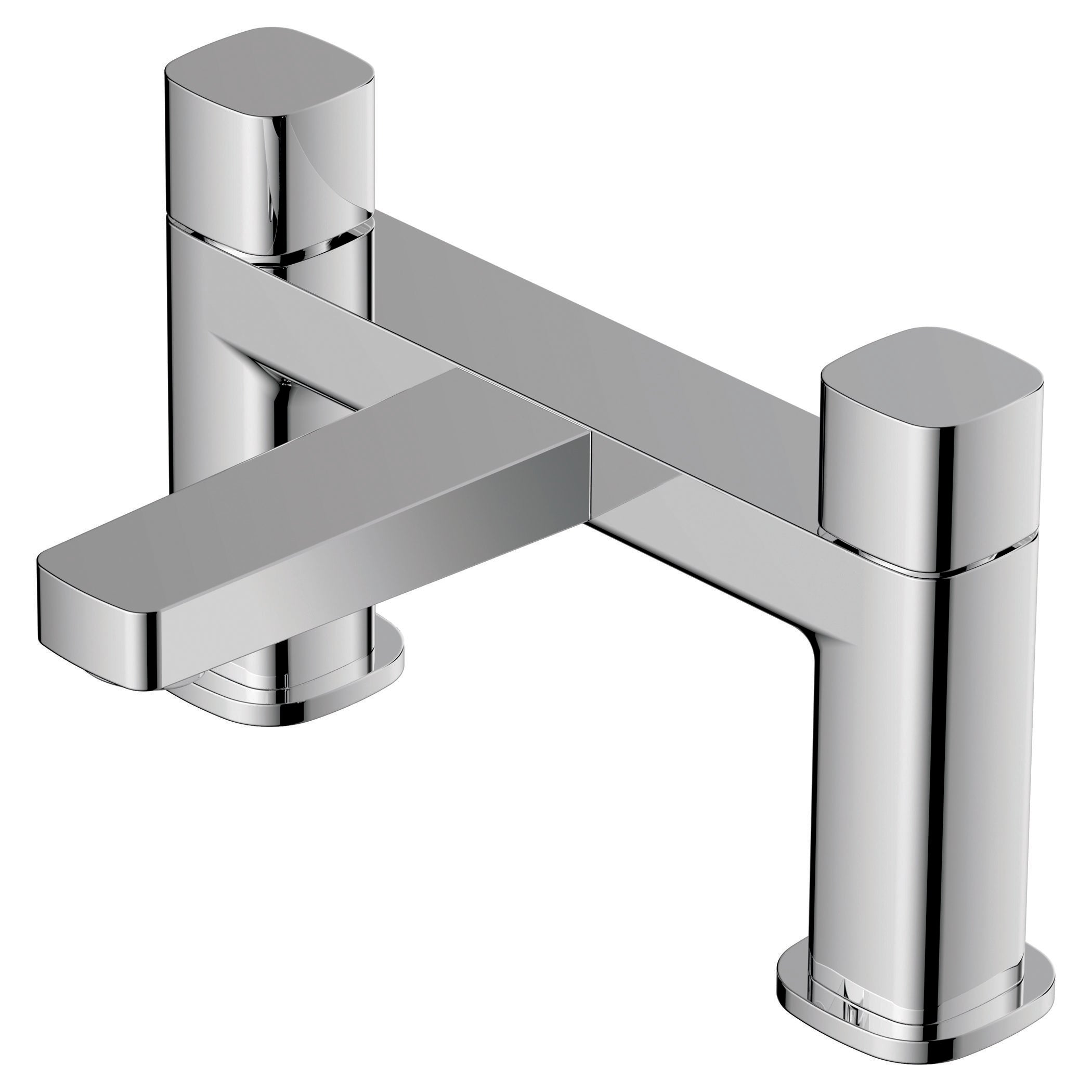 Sleek modern chrome bathroom tap for stylish and functional bathroom fixtures. Perfect for contemporary bathroom designs, offering durability and elegance.