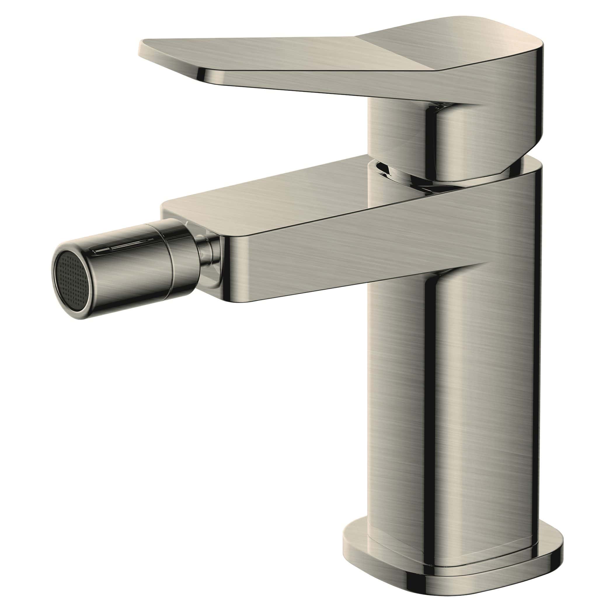 Modern stainless steel bathroom mixer tap with sleek, contemporary design for a stylish bathroom upgrade.