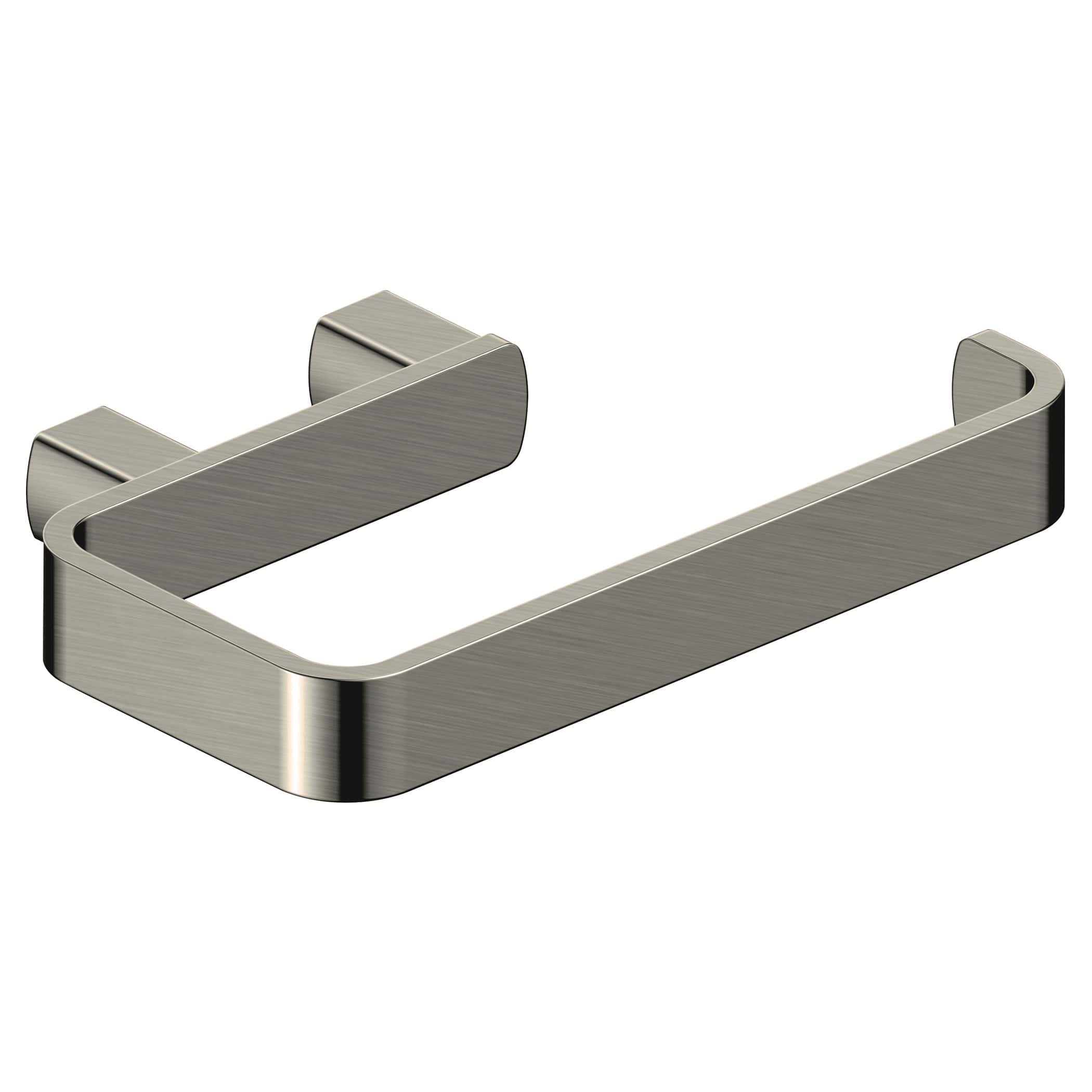 Stainless steel bathroom towel holder suitable for modern bathroom decor, durable and rust-resistant design from Bubly Bathrooms.