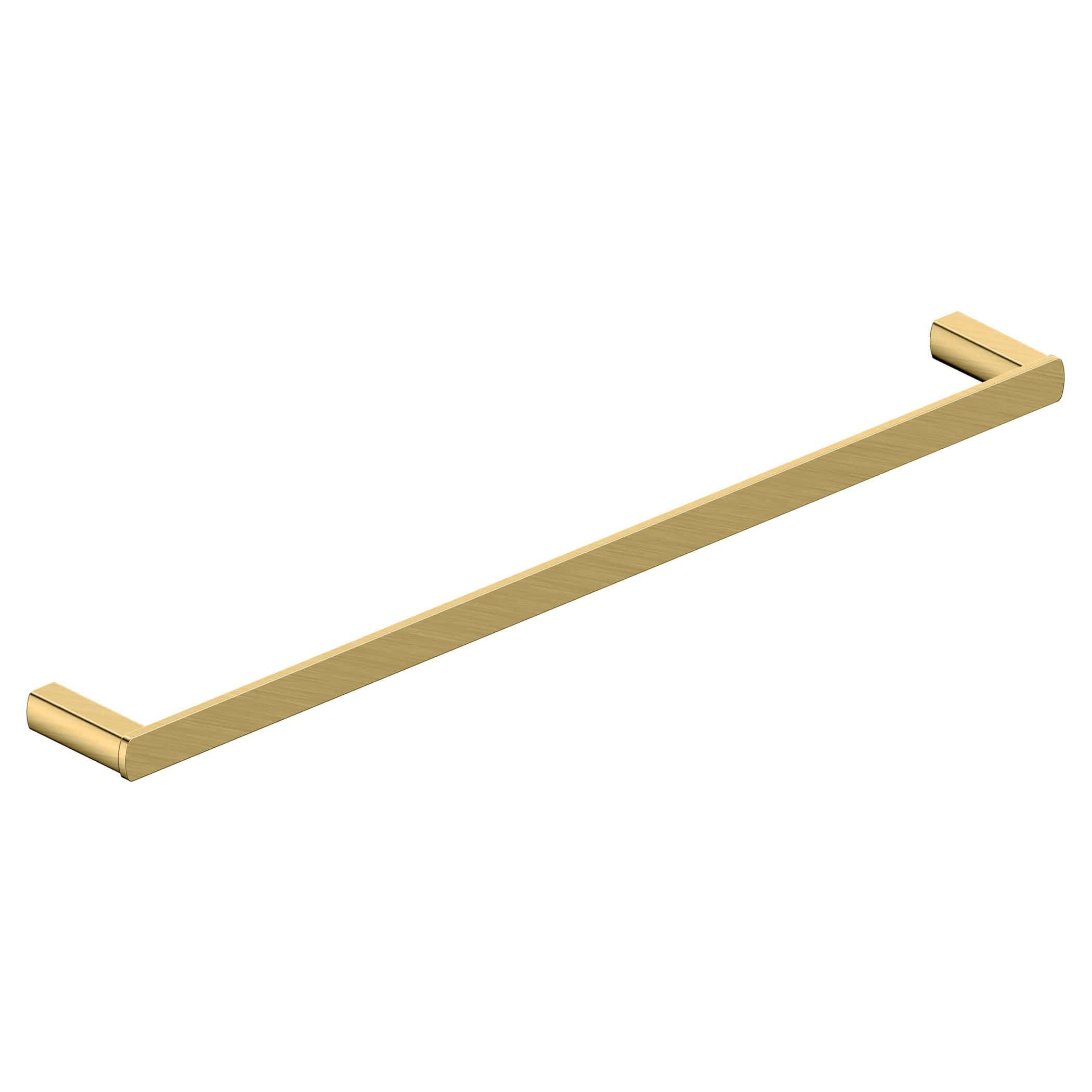 Sleek gold bathroom towel rail for modern bathrooms, enhances décor and provides functional towel storage. Perfect for luxury bathroom interiors and stylish design.