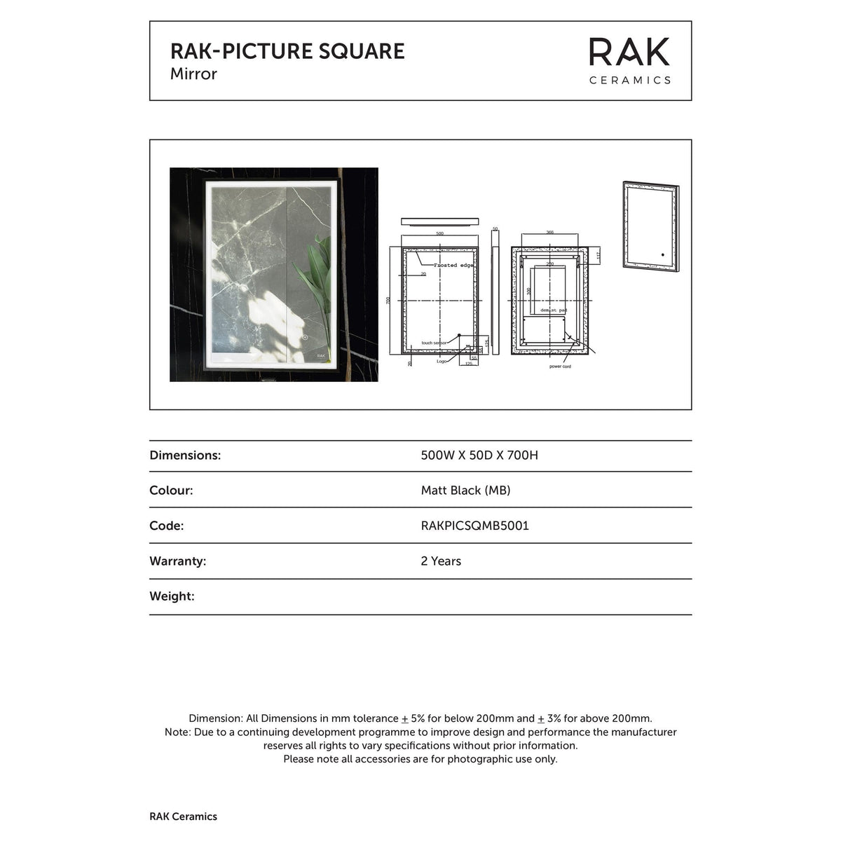 Sleek black framed mirror with modern design, ideal for contemporary bathroom decor, featuring a polished surface and minimalist style for enhanced bathroom aesthetics.