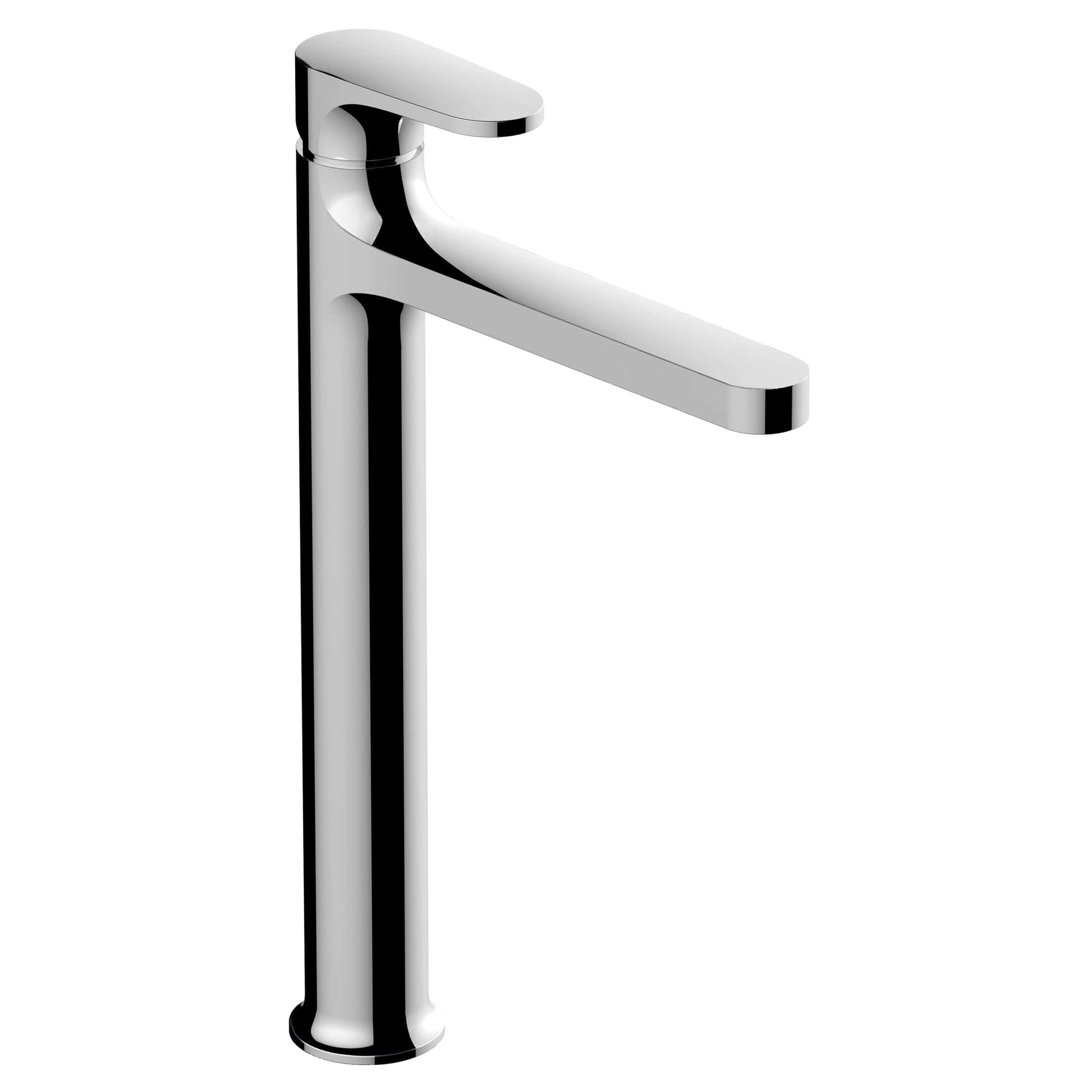 Sleek modern chrome bathroom mixer tap with minimalist design, ideal for contemporary bathrooms and kitchens. Durable, stylish, and easy to install for a sophisticated look.