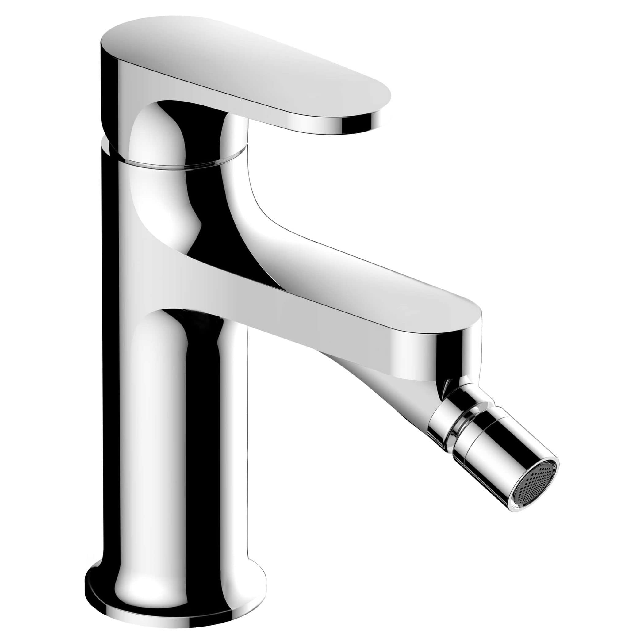 Polished chrome bathroom mixer tap for modern bathroom sinks and basins. Durable and stylish, designed for easy installation and leak-free operation. Perfect for contemporary bathroom aesthetics.