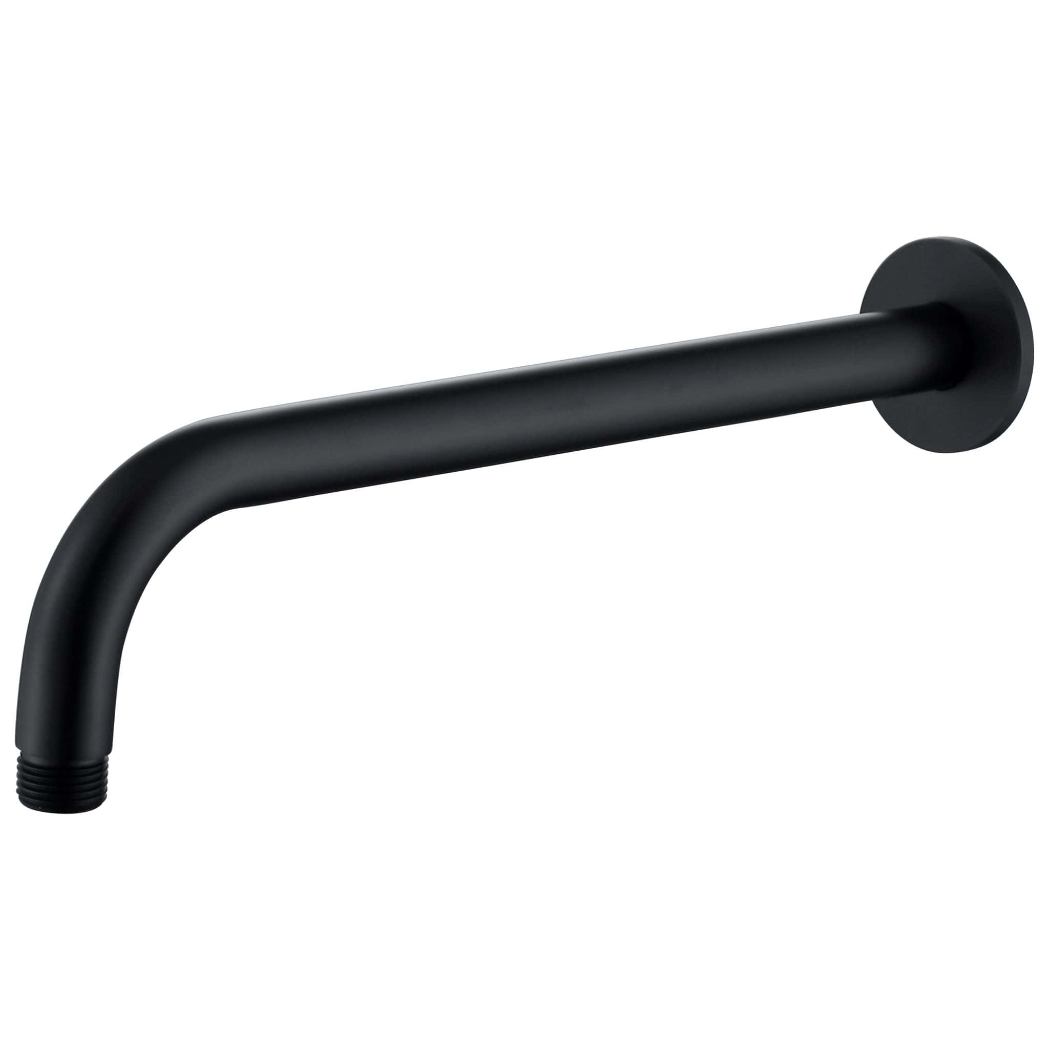 Sleek black bathroom grab rail with wall mount brackets, ideal for safety and support in modern bathrooms. Durable, minimalist design enhances bathroom accessibility and aesthetic.