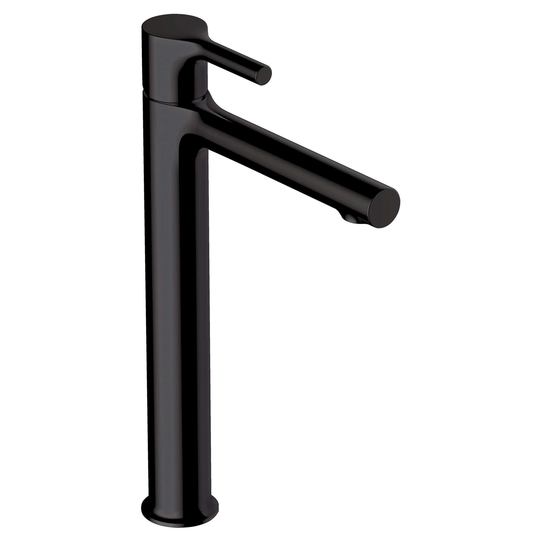 Sleek black bathroom basin mixer tap for modern Bubly bathrooms with minimalistic design and superior functionality. Perfect for contemporary bathroom decor.