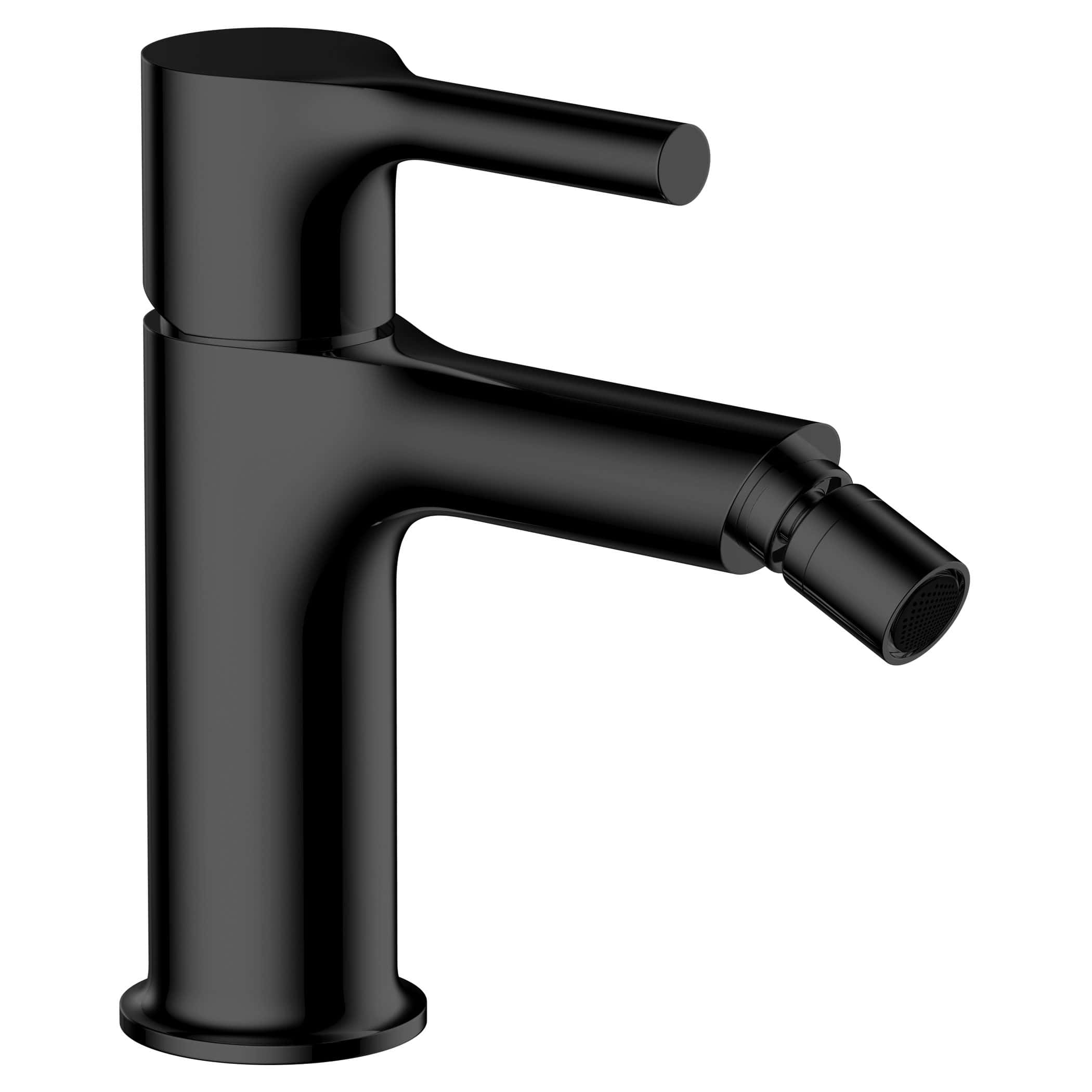 Sleek black bathroom basin mixer tap with modern design and easy-to-use lever for stylish and functional bathroom upgrades.