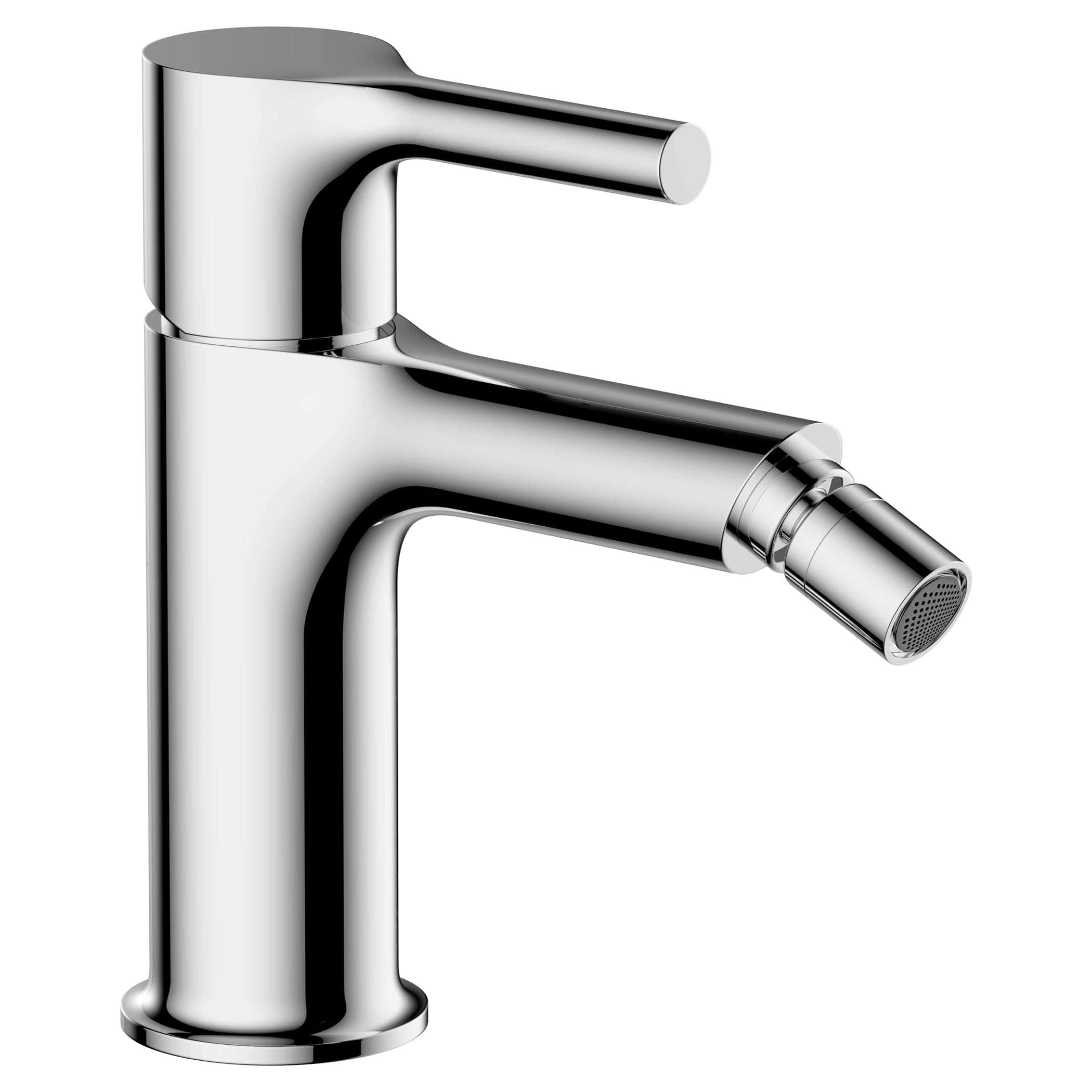 Shiny chrome bathroom tap with modern design, ideal for contemporary washbasins and bathrooms. Excellent quality plumbing fixture for stylish and functional bathroom upgrades.