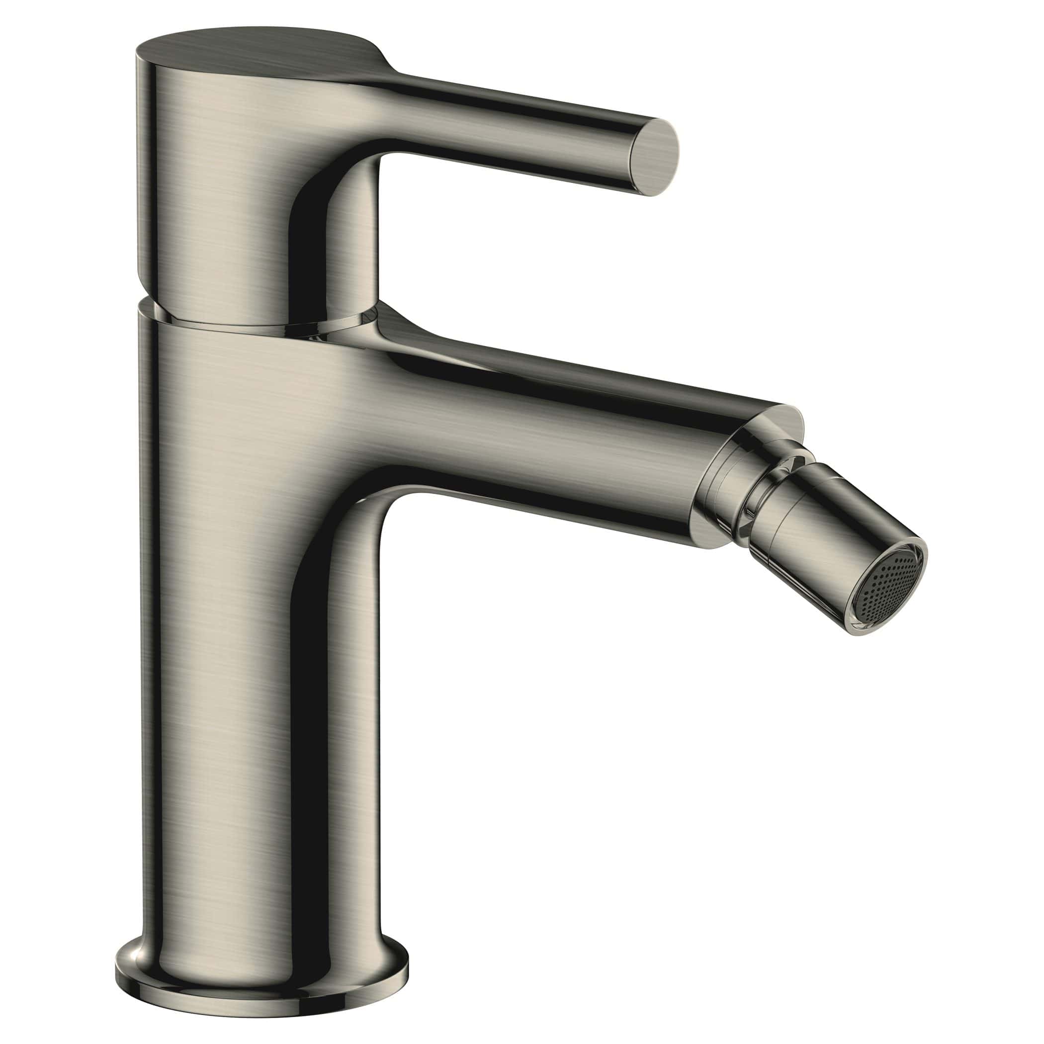 Sleek stainless steel bathroom sink tap with modern design, single lever control, and water aerator for efficient flow, ideal for contemporary bathroom setups.
